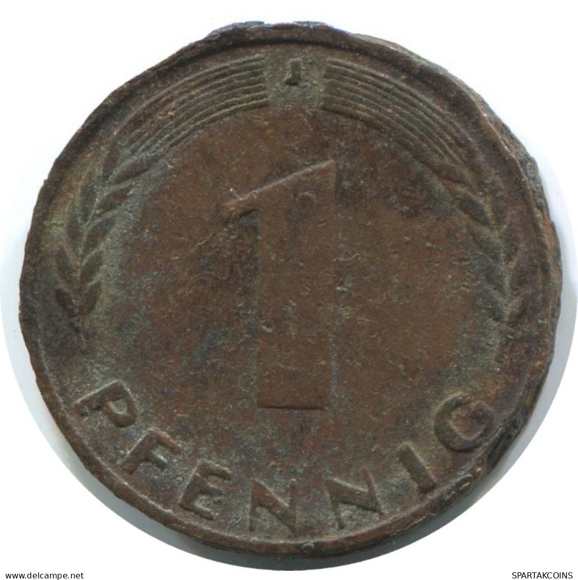 1 PFENNIG 1950 J BRD DEUTSCHLAND Münze GERMANY #AD881.9.D.A - 1 Pfennig