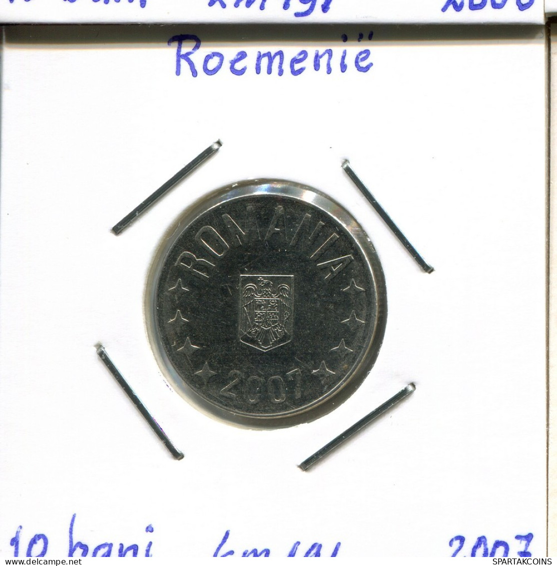 10 BANI 2007 ROMANIA Coin #AP642.2.U.A - Romania