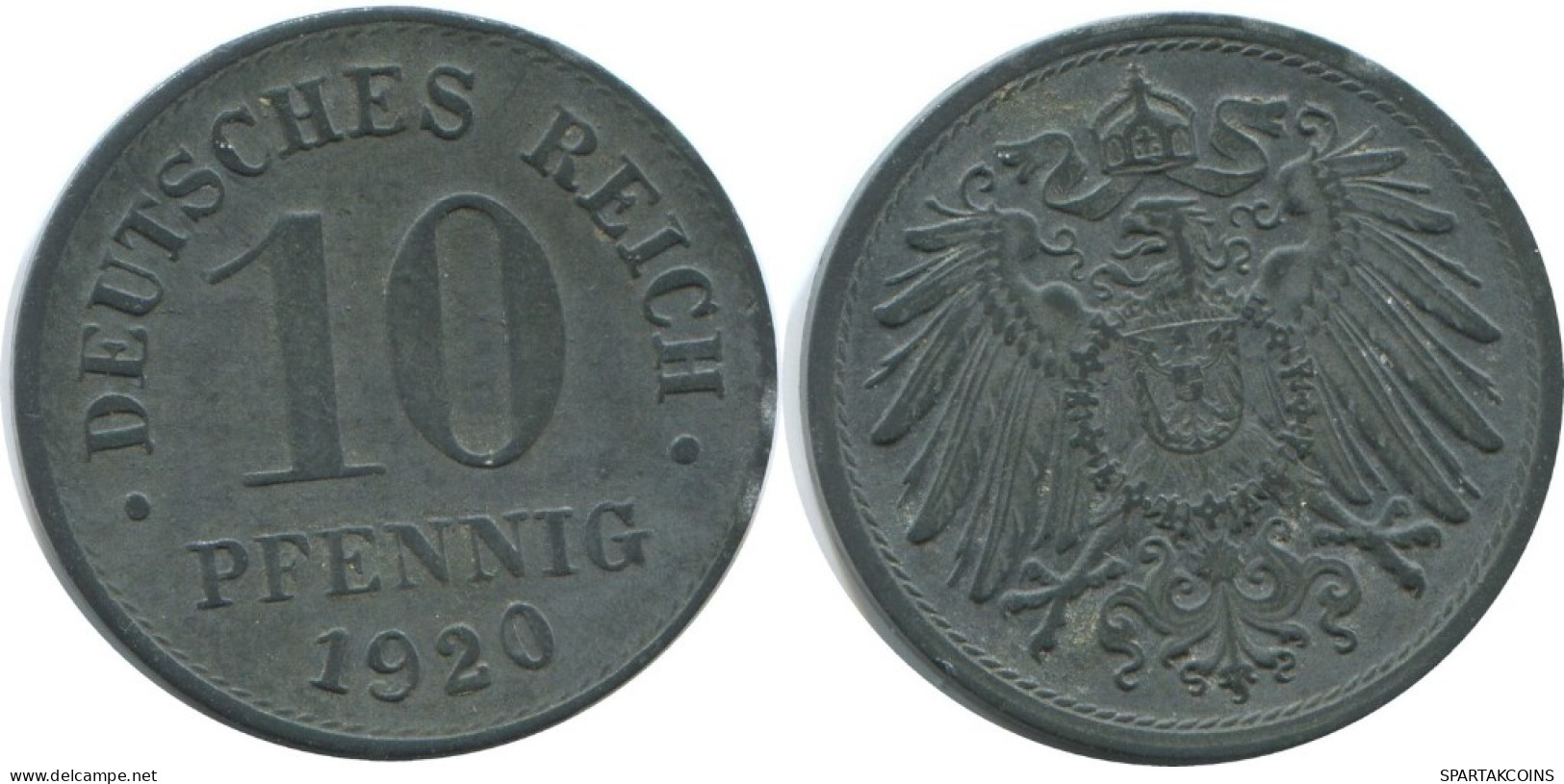 10 PFENNIG 1920 ALLEMAGNE Pièce GERMANY #AE546.F.A - 10 Pfennig