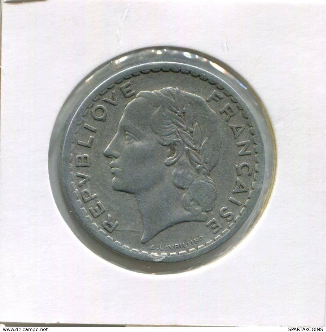 5 FRANCS 1948 FRANCIA FRANCE Moneda #AN389.E.A - 5 Francs