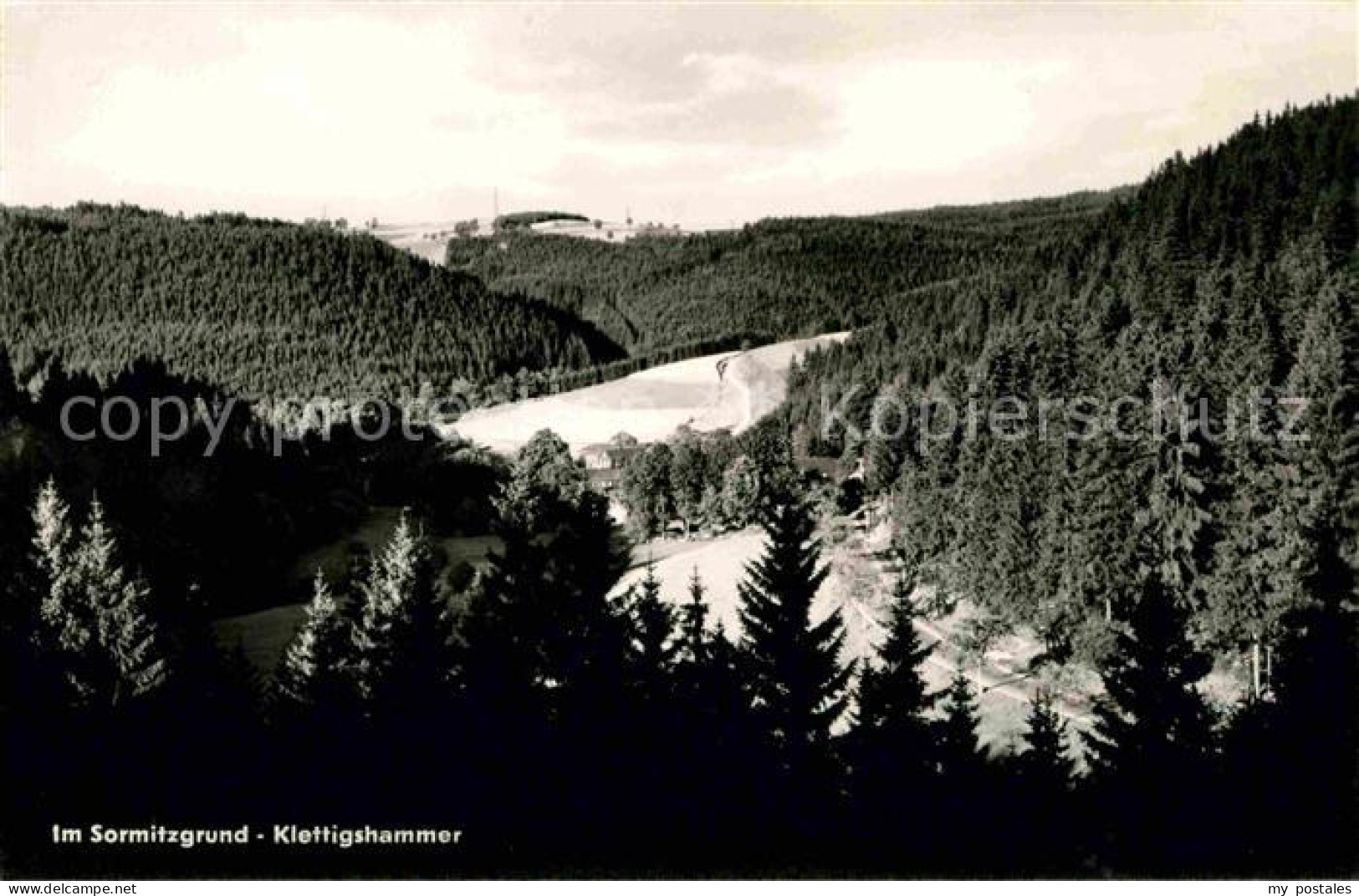 72633586 Klettigshammer Panorama Sormitzgrund Wald Klettigshammer - Te Identificeren