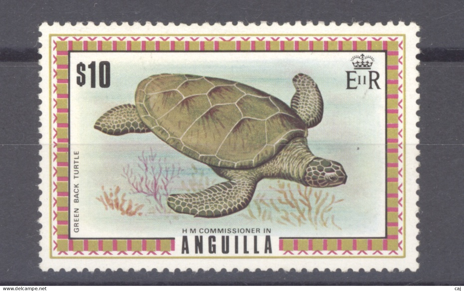 Anguila  :  Yv 185  **  Tortue De Mer - Anguilla (1968-...)