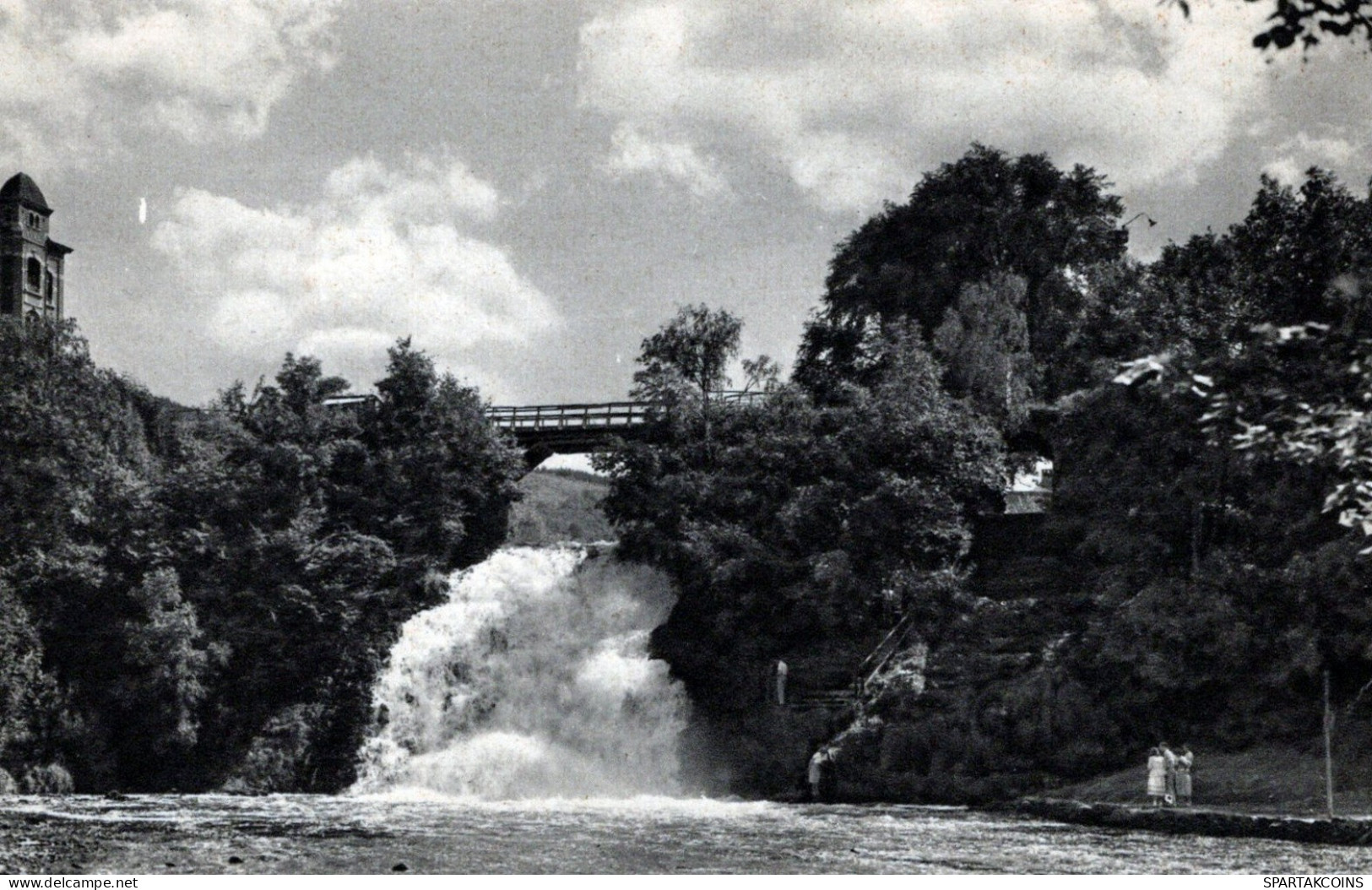 BELGIEN COO WASSERFALL Provinz Lüttich (Liège) Postkarte CPA Unposted #PAD085.A - Stavelot