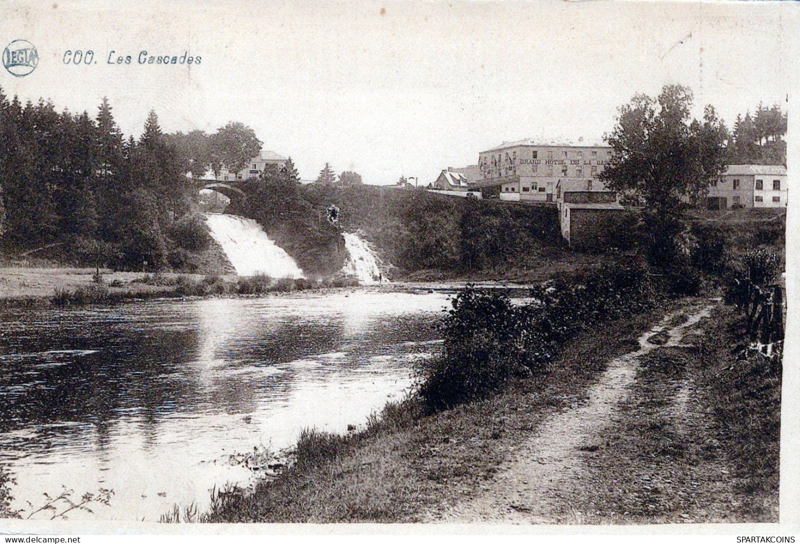 BELGIQUE CASCADE DE COO Province De Liège Carte Postale CPA Unposted #PAD069.A - Stavelot