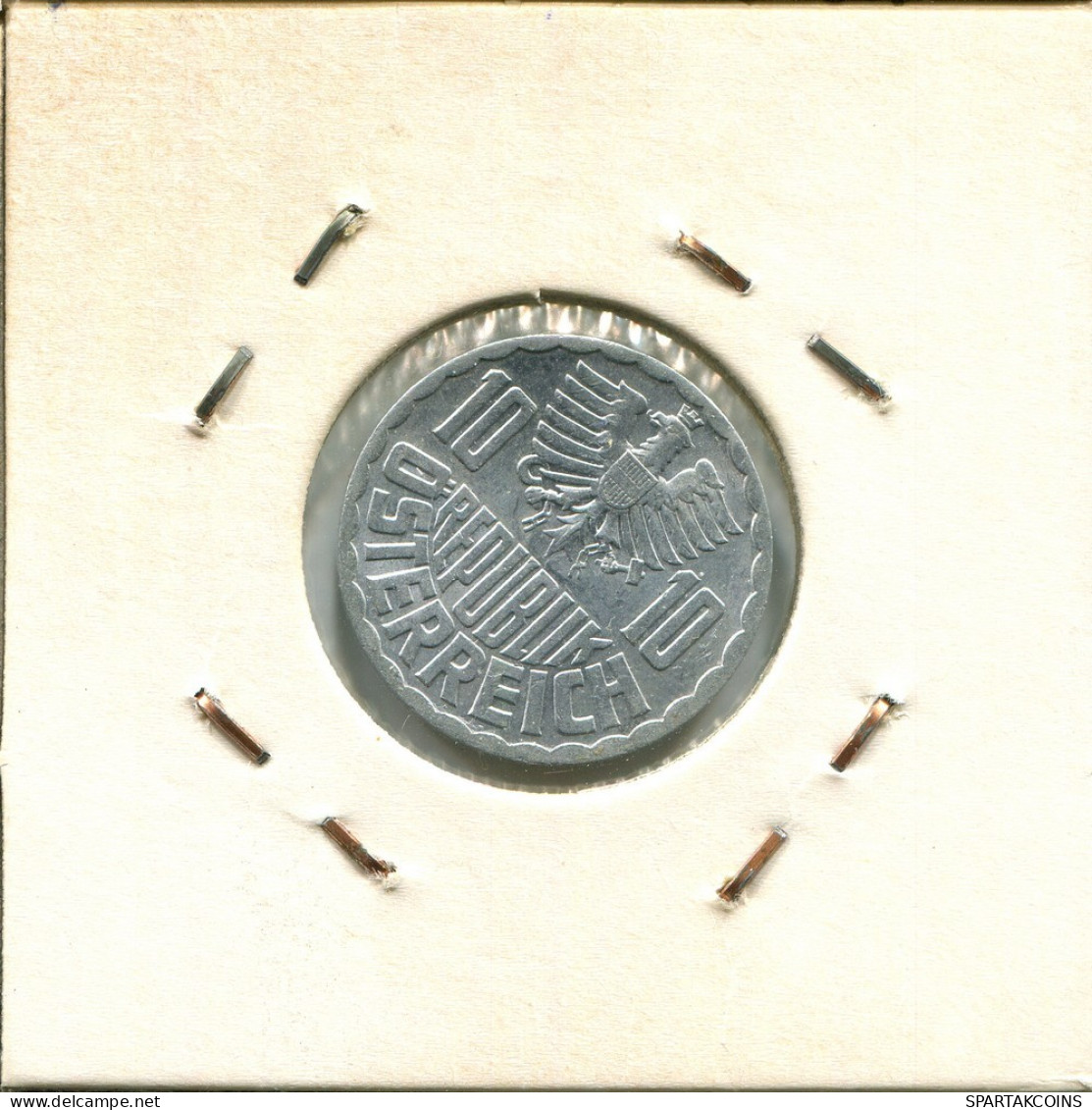 10 GROSCHEN 1968 AUSTRIA Coin #AT548.U.A - Autriche