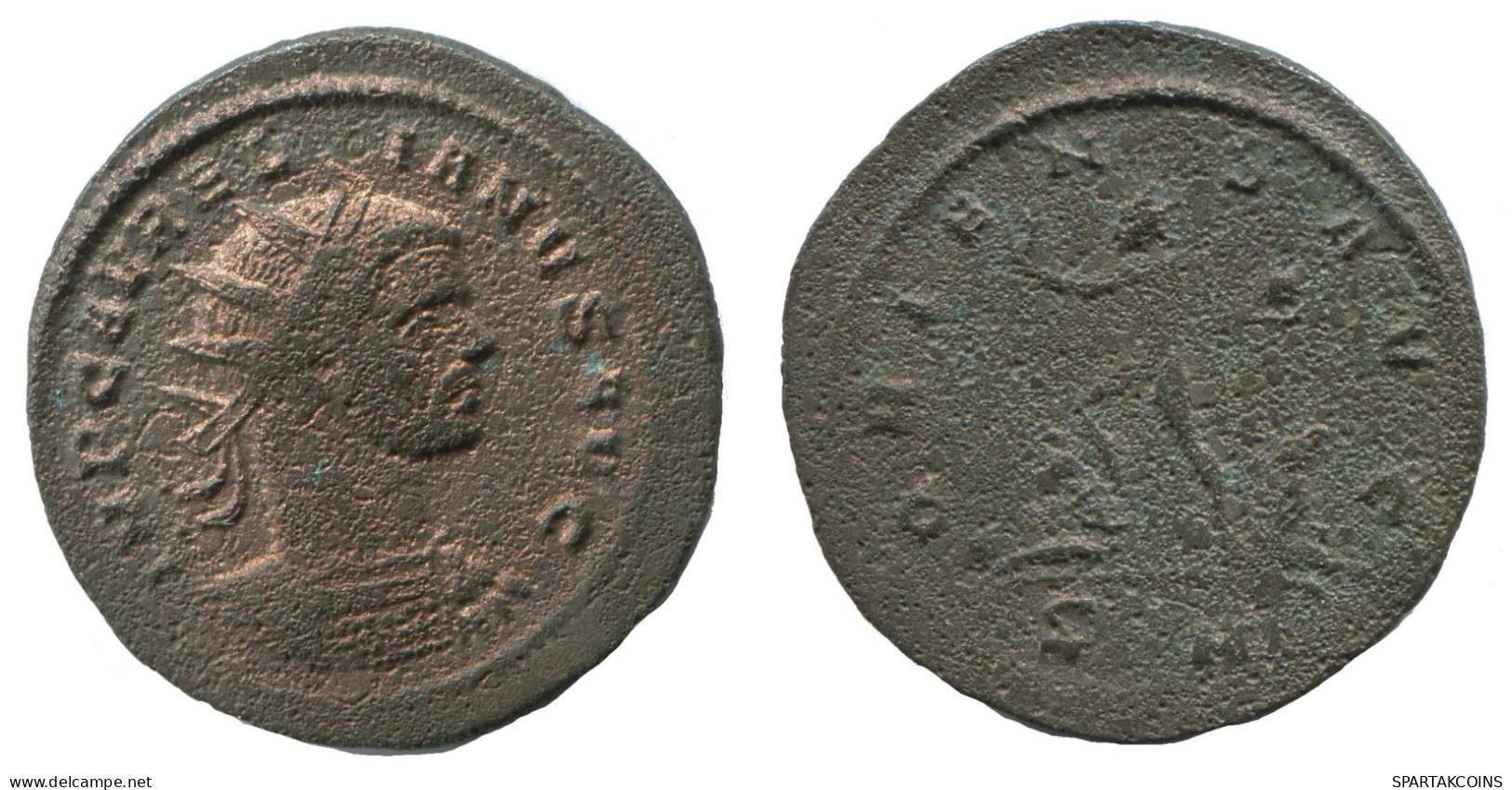 AURELIAN ANTONINIANUS Mediocanum Sm AD150 Oriens AVG 3.7g/25mm #NNN1694.18.D.A - The Military Crisis (235 AD Tot 284 AD)