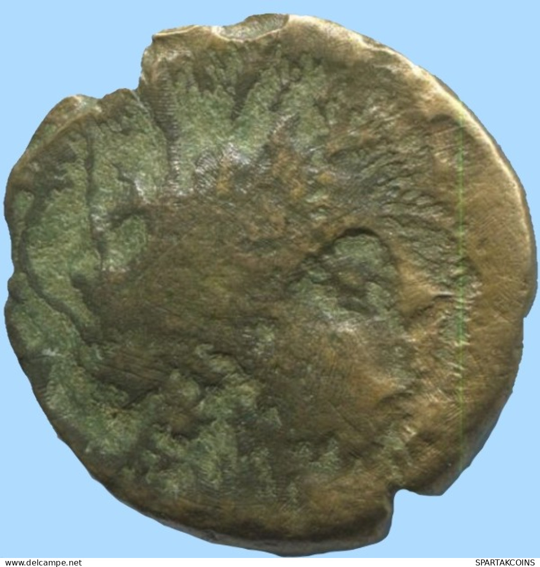 TRIDENT Ancient Authentic Original GREEK Coin 4g/19mm #ANT1819.10.U.A - Griechische Münzen