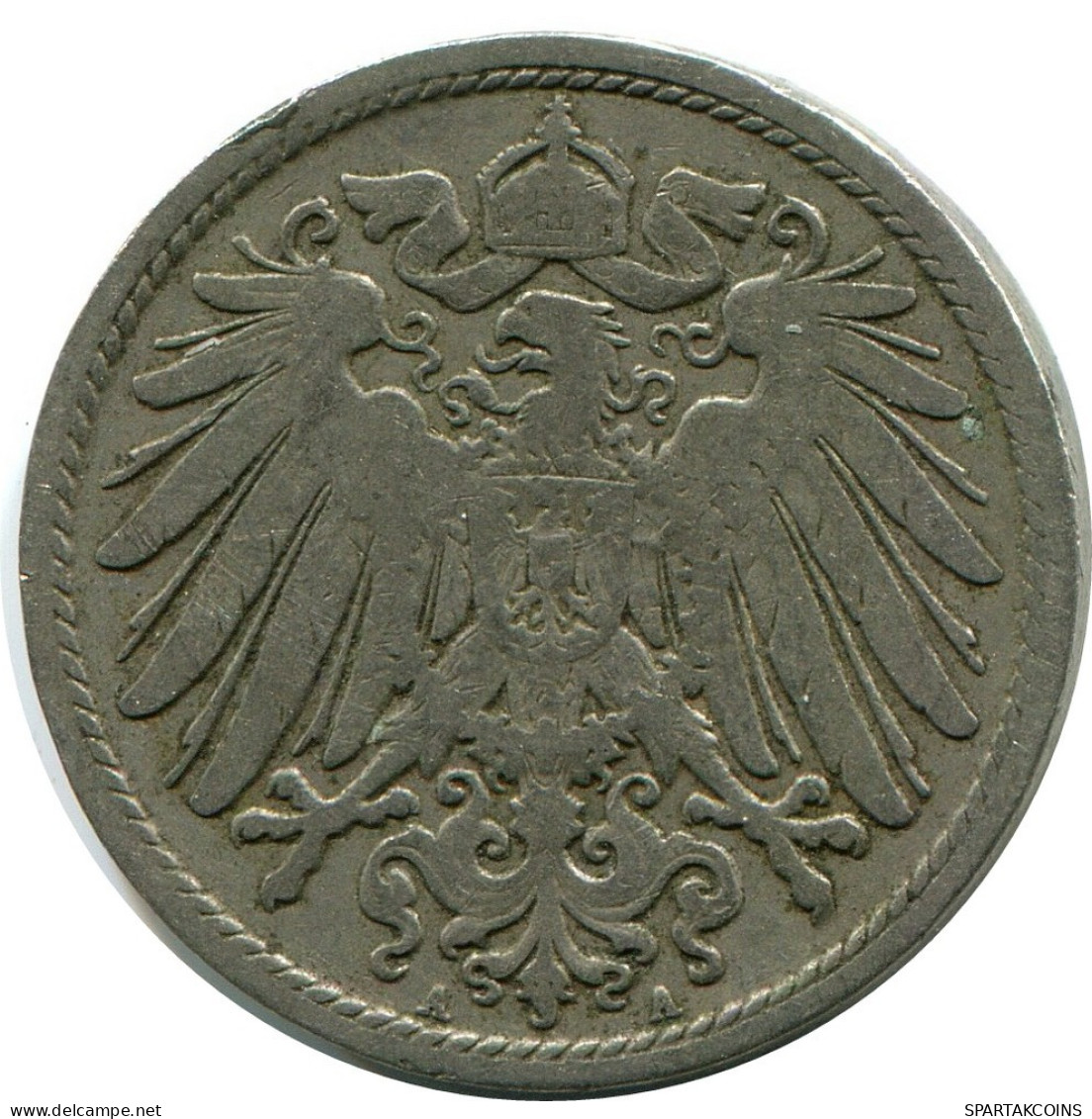 10 PFENNIG 1898 A GERMANY Coin #DB318.U.A - 10 Pfennig