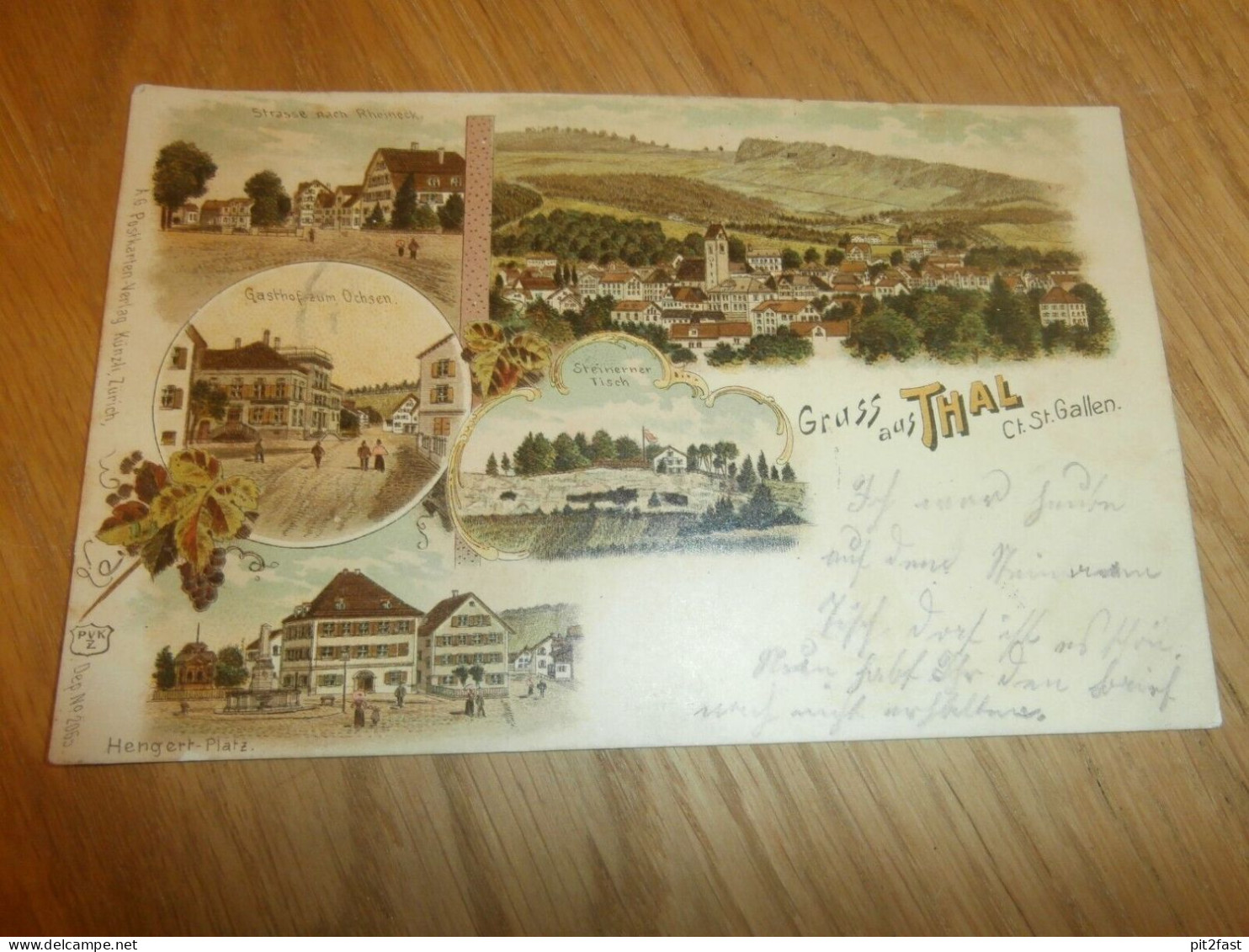 AK Thal St. Gallen , 1902 , Ansichtskarte !!! - Thal