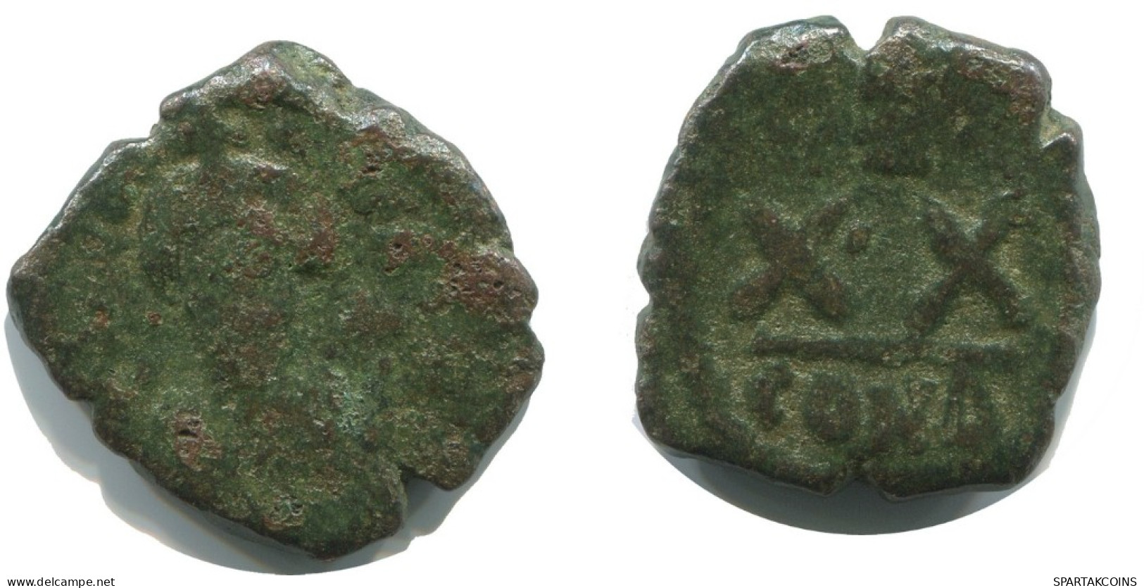 TIBERIUS II CONSTANTINUS FOLLIS BYZANTINISCHE Münze  5.7g/23mm #AB385.9.D.A - Byzantinische Münzen