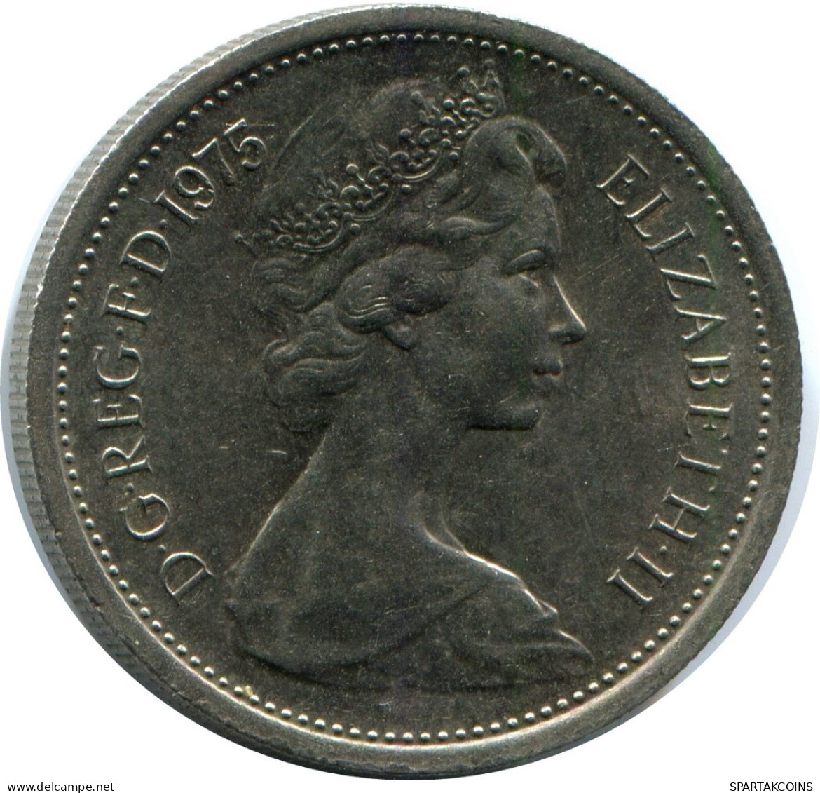 5 NEW PENCE 1975 UK GREAT BRITAIN Coin #AZ014.U.A - 5 Pence & 5 New Pence