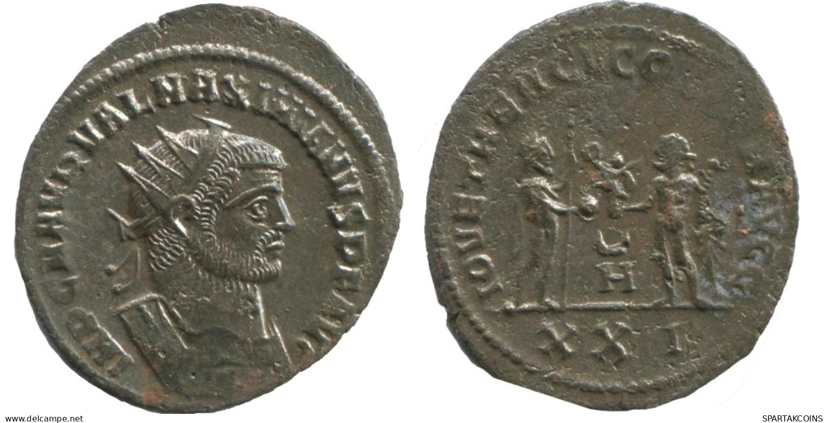 MAXIMIANUS ANTONINIANUS Antioch (? H/XXI) AD285 IOVETHERCVCONSER. #ANT1896.48.F.A - La Tétrarchie (284 à 307)