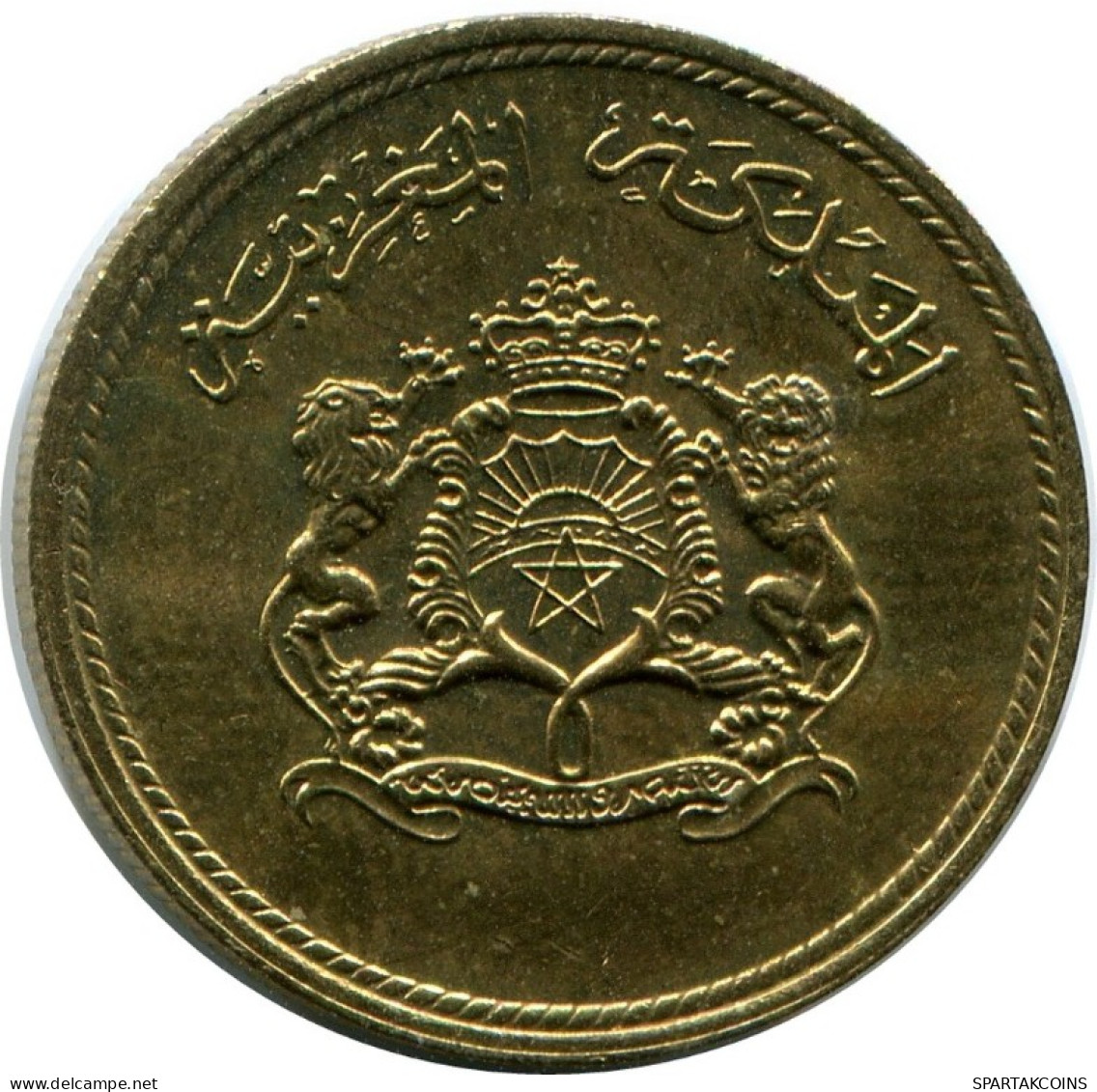 10 SANTIMAT / CENTIMES 1974 MOROCCO Islamisch Münze #AH674.3.D.A - Morocco