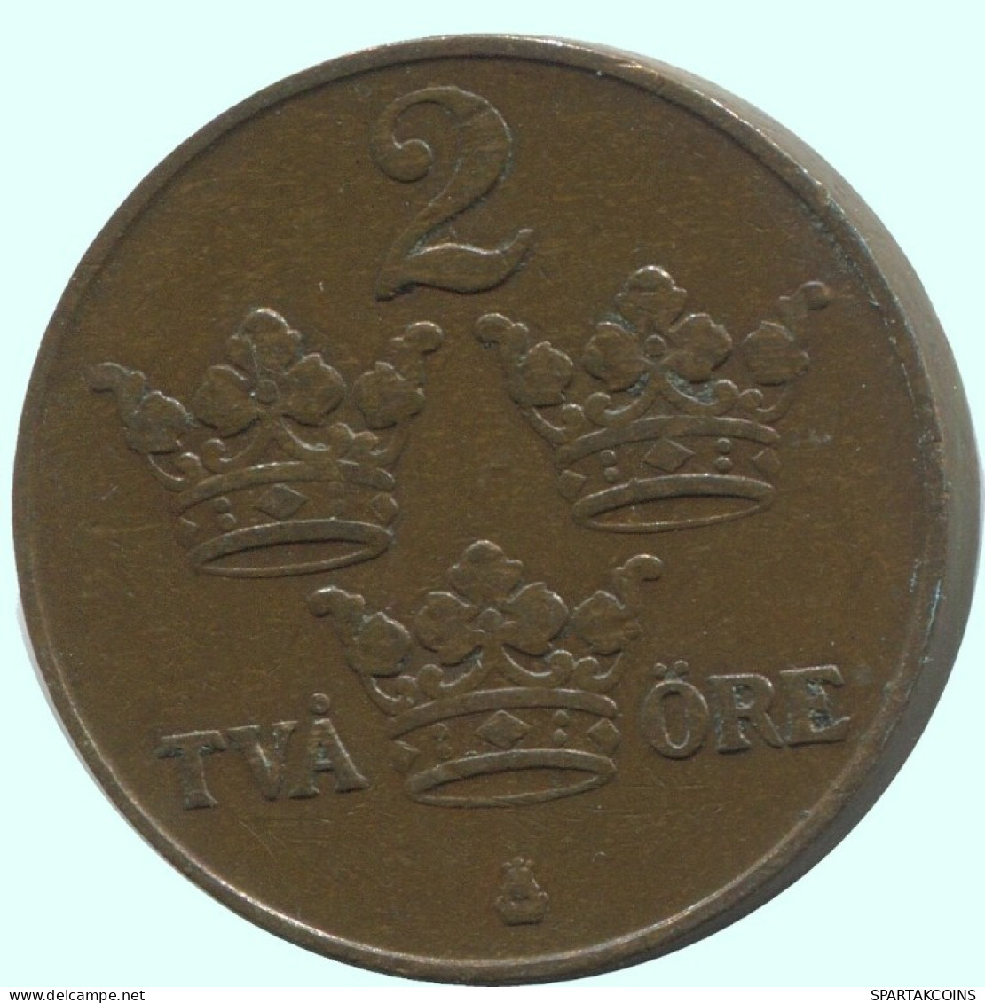 2 ORE 1916 SUECIA SWEDEN Moneda #AC792.2.E.A - Sweden