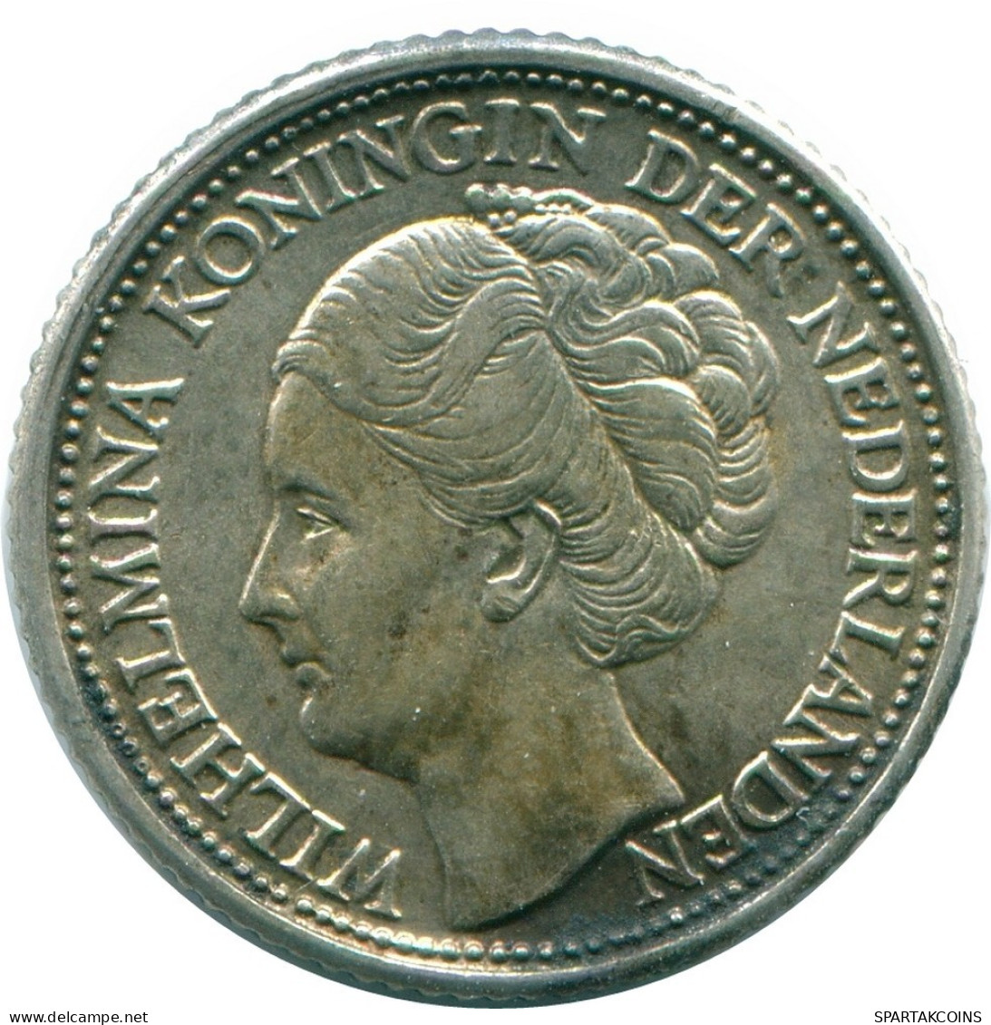 1/4 GULDEN 1944 CURACAO Netherlands SILVER Colonial Coin #NL10707.4.U.A - Curaçao