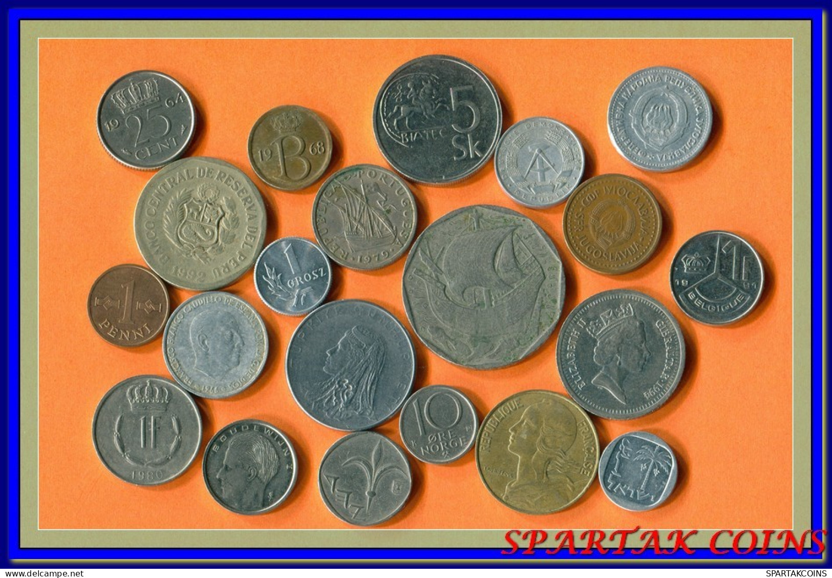 Collection WORLD Coin Mixed Lot Different COUNTRIES And REGIONS #L10042.2.U.A - Andere & Zonder Classificatie