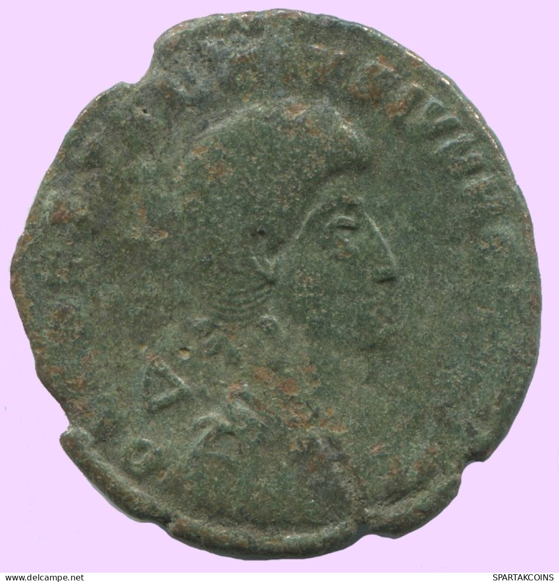 LATE ROMAN EMPIRE Follis Ancient Authentic Roman Coin 3.3g/23mm #ANT2150.7.U.A - El Bajo Imperio Romano (363 / 476)