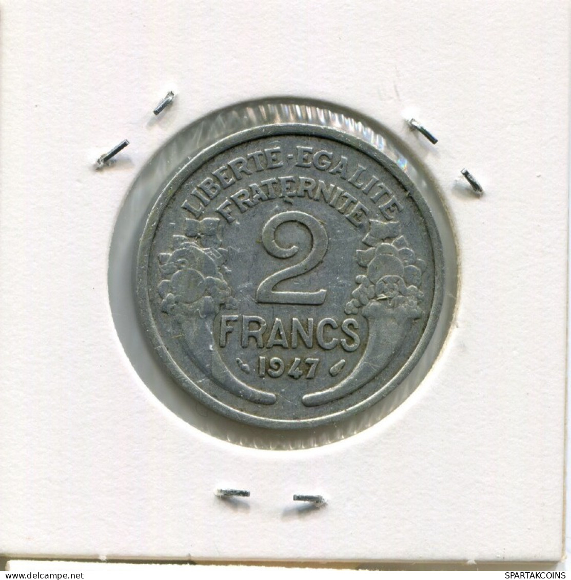 2 FRANCS 1947 FRANCE Pièce Française #AN988.F.A - 2 Francs