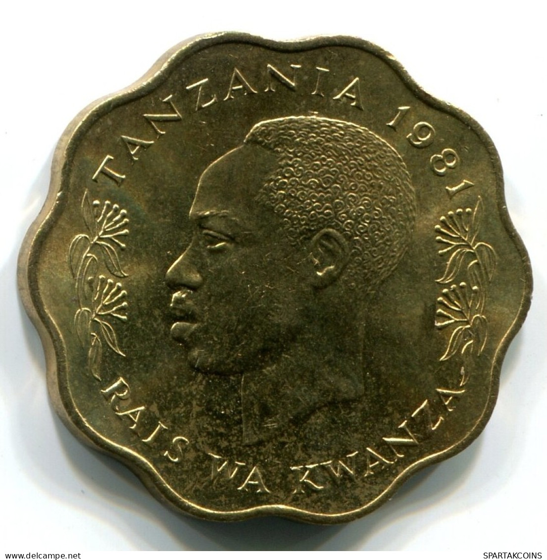 10 SENTI 1981 TANZANIA UNC Zebra Coin #W11191.U.A - Tanzania