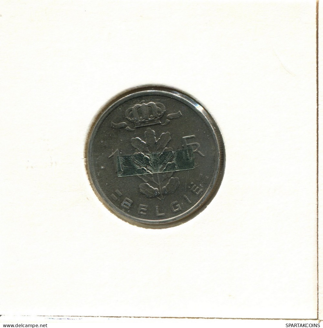 1 FRANC 1979 DUTCH Text BELGIUM Coin #BB197.U.A - 1 Franc