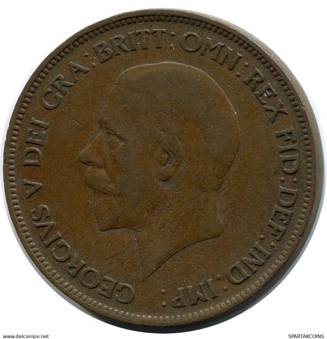 PENNY 1931 UK GROßBRITANNIEN GREAT BRITAIN Münze #AZ818.D.A - D. 1 Penny