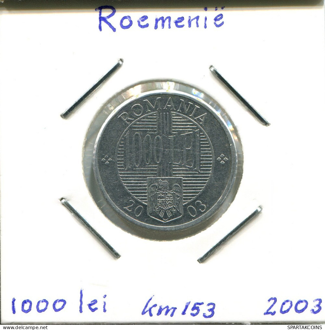 1000 LEI 2003 ROMÁN OMANIA Moneda #AP700.2.E.A - Roumanie