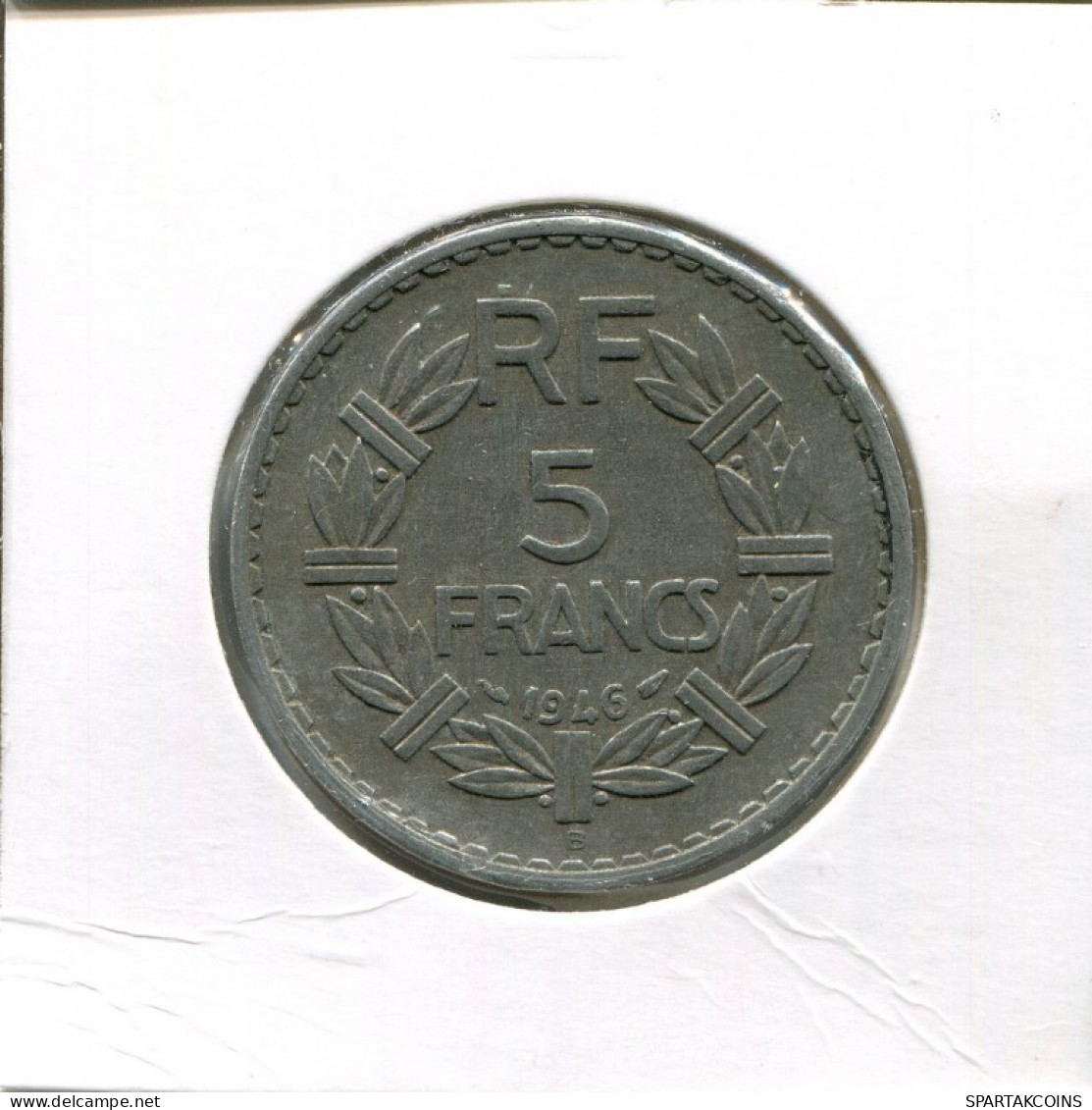 5 FRANCS 1946 FRANKREICH FRANCE Französisch Münze #AK761.D.A - 5 Francs