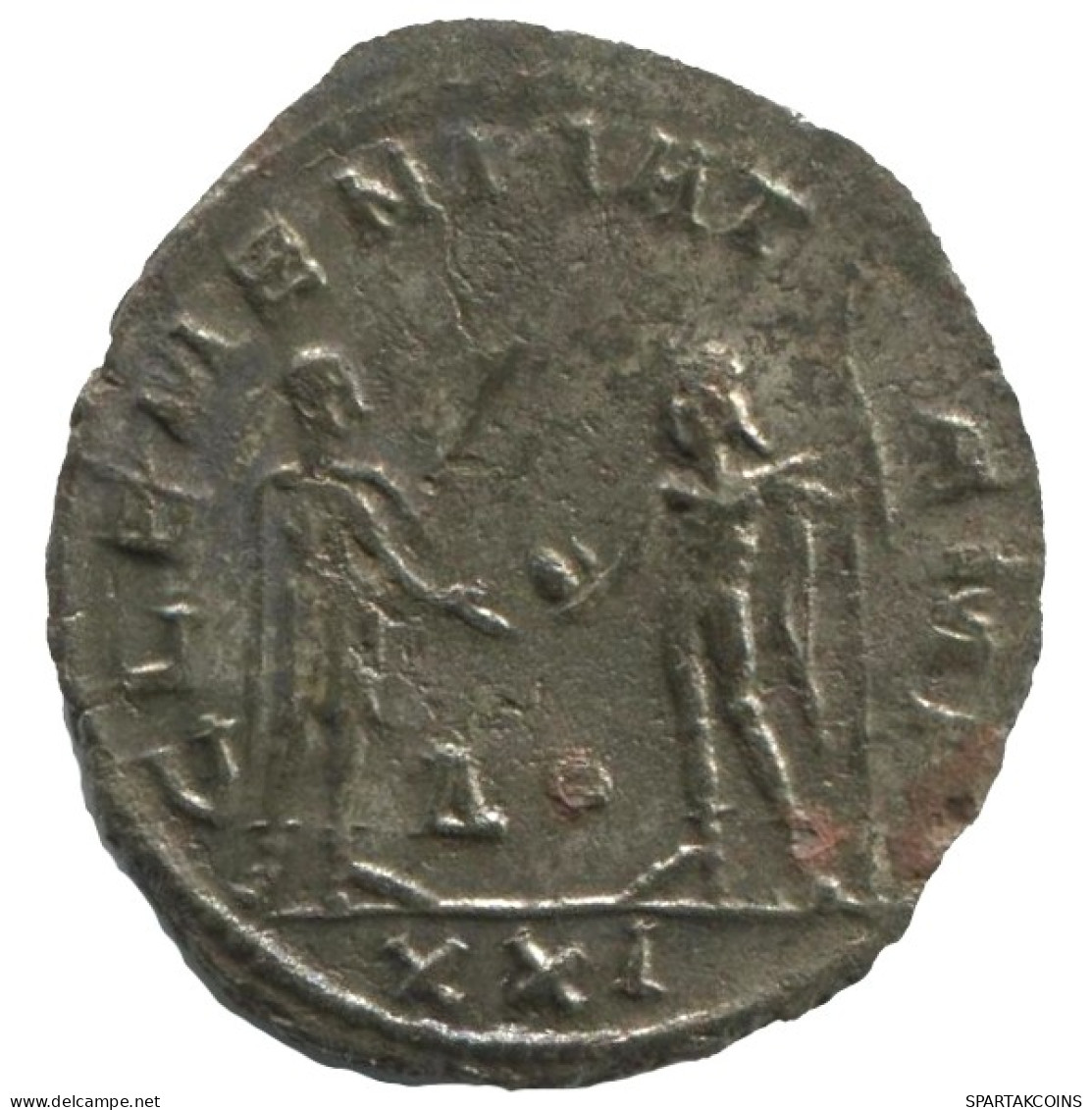 PROBUS ANTONINIANUS Siscia (? / XXI) AD 281 CLEMENTIA TEMP #ANT1891.48.E.A - The Military Crisis (235 AD To 284 AD)