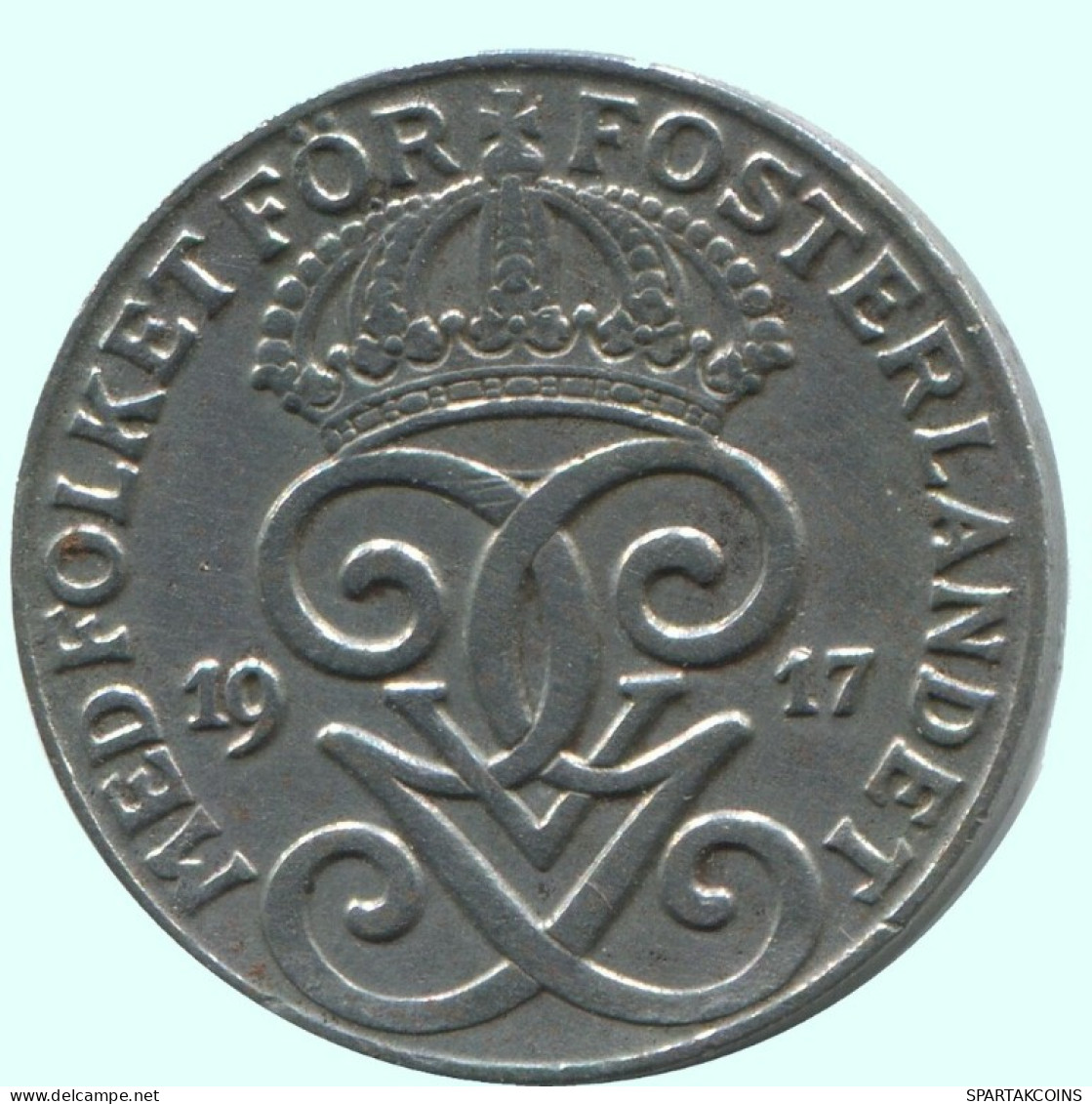 2 ORE 1917 SUECIA SWEDEN Moneda #AC855.2.E.A - Sweden