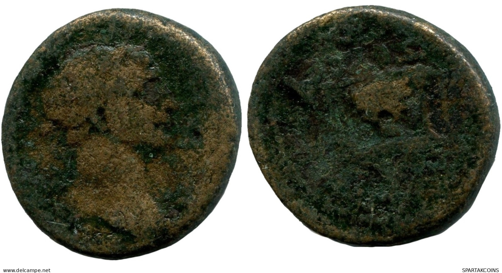 TRAJAN 98-117 AD RÖMISCHE PROVINZMÜNZE Roman Provincial Coin #ANC12464.14.D.A - Provincia