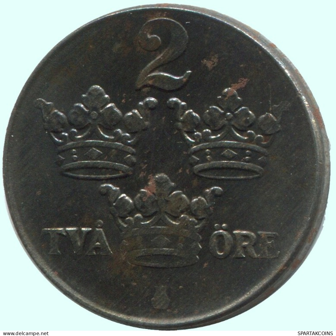 2 ORE 1942 SCHWEDEN SWEDEN Münze #AC735.2.D.A - Schweden