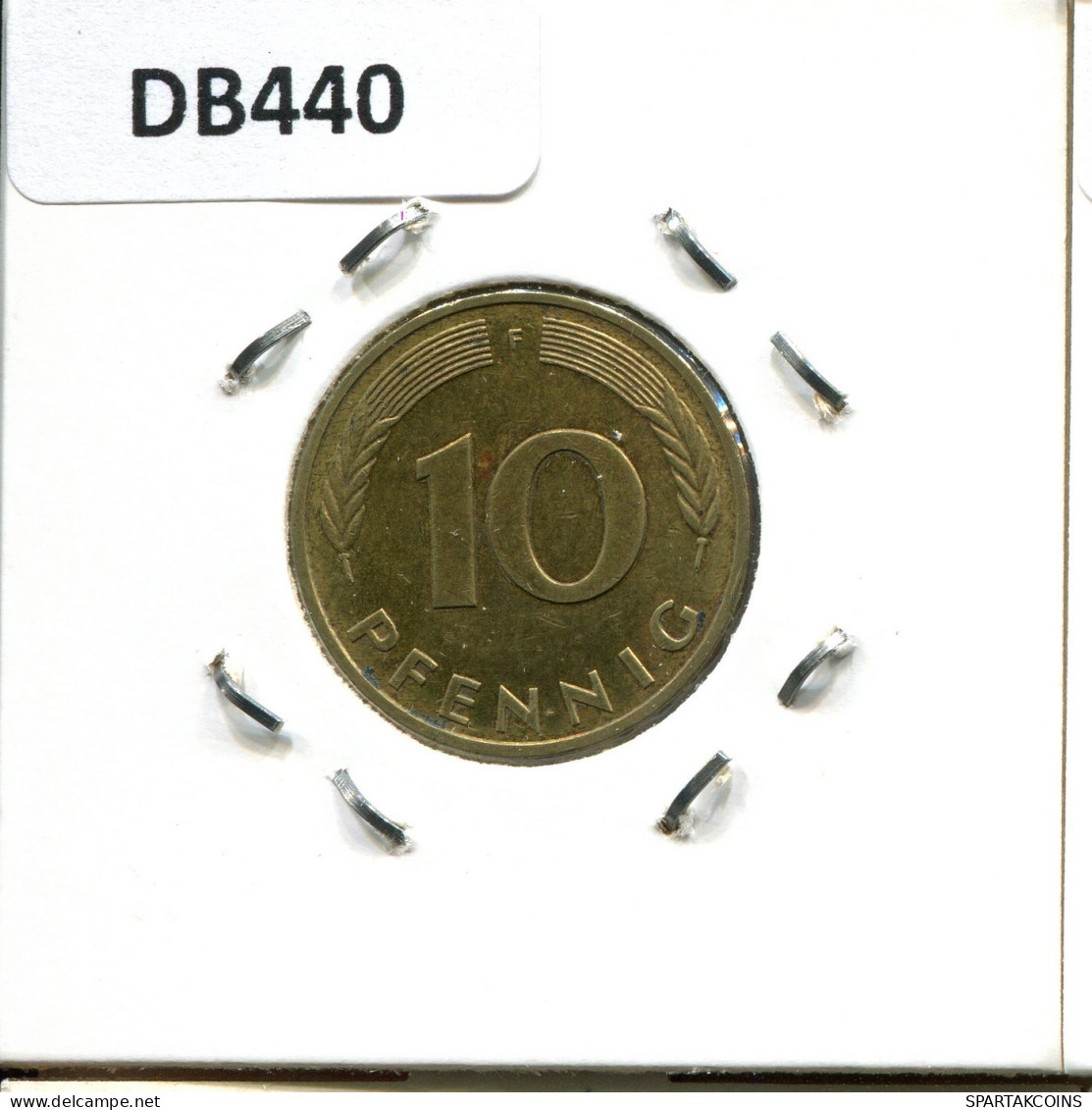 10 PFENNIG 1982 F BRD ALLEMAGNE Pièce GERMANY #DB440.F.A - 10 Pfennig