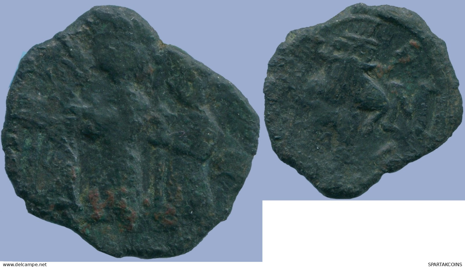 CONSTANS II FOLLIS CONSTANTINOPLE 641-668 4.28g/22.81mm #ANC13647.16.D.A - Byzantines