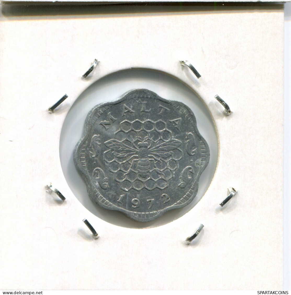 3 MILS 1972 MALTA Coin #AR692.U.A - Malta