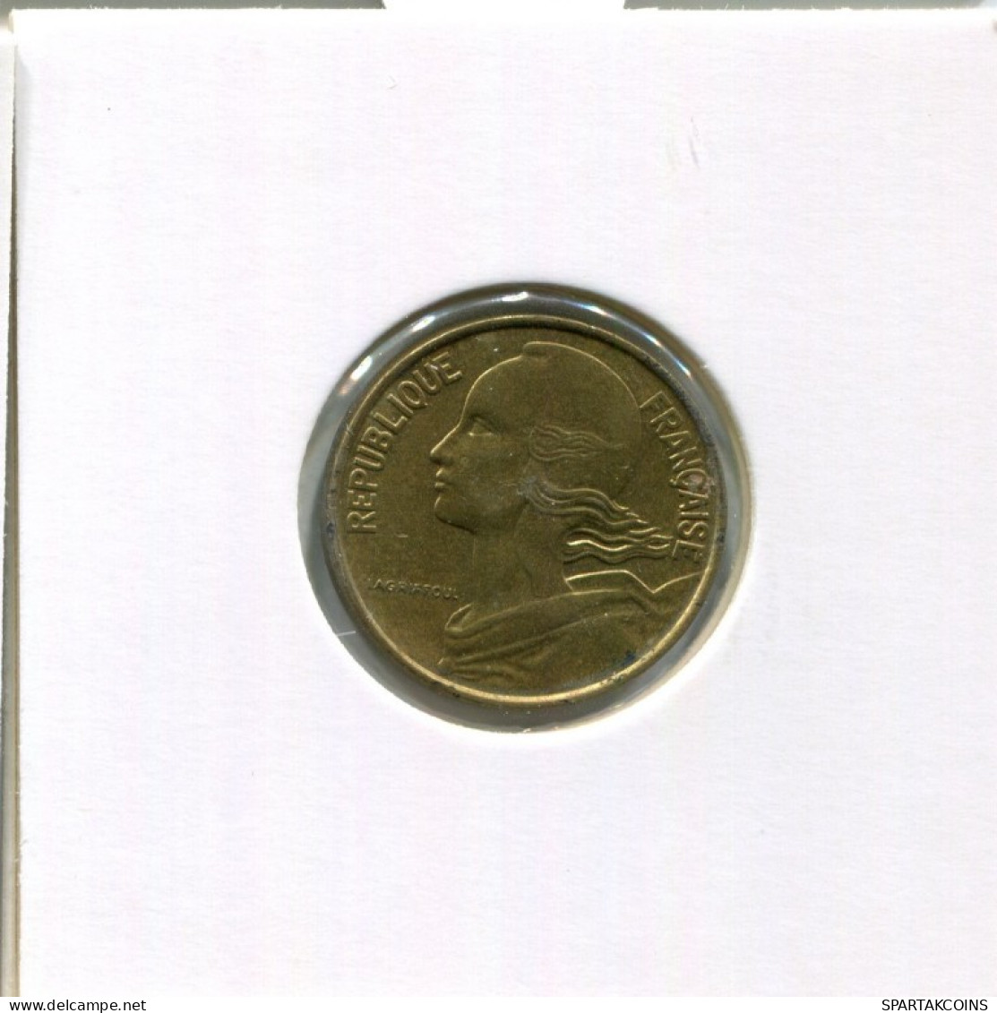 10 CENTIMES 1967 FRANCIA FRANCE Moneda #AN125.E.A - 10 Centimes