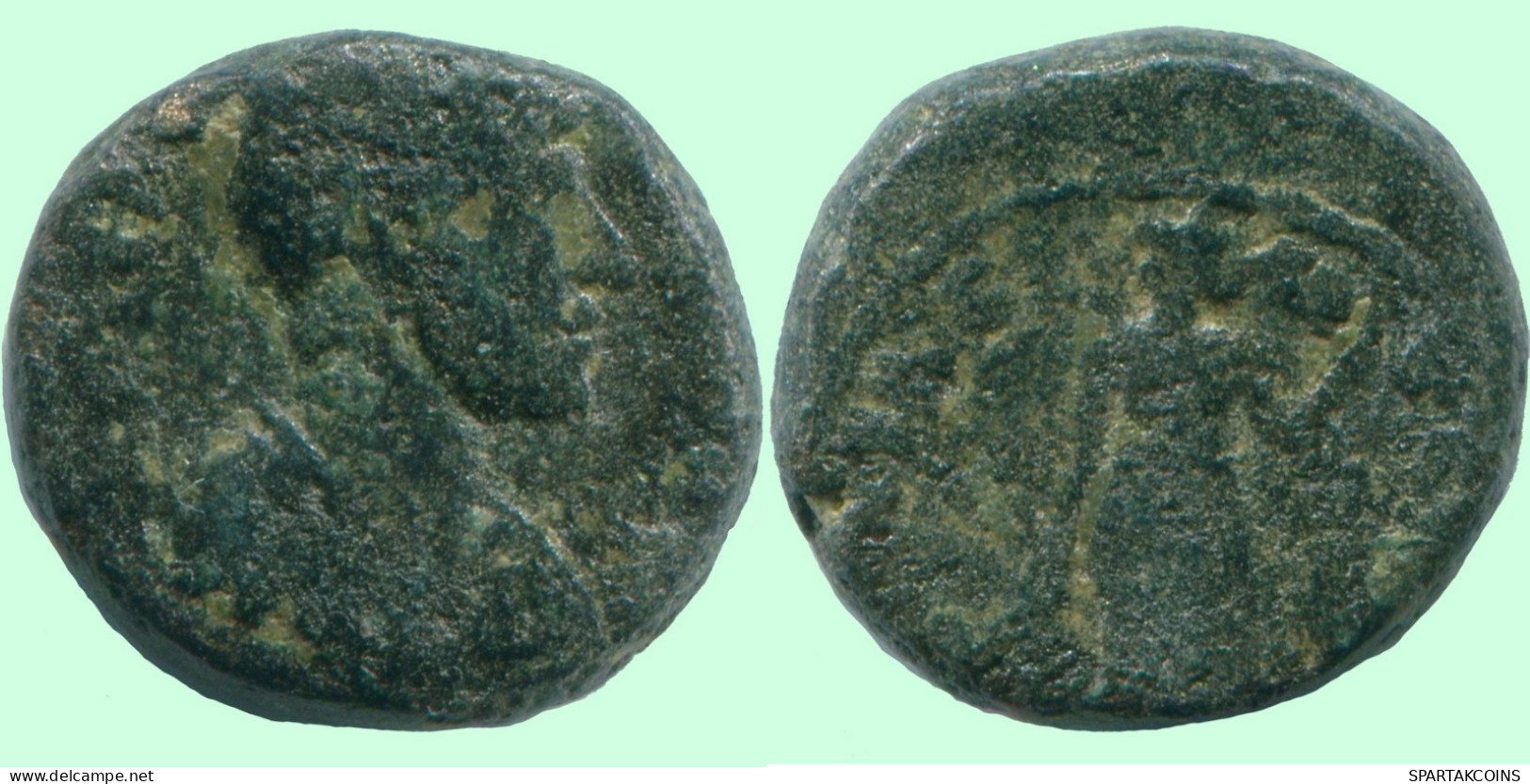 Authentique Original GREC ANCIENAE Pièce 3.1g/14.7mm #ANC12968.7.F.A - Greek