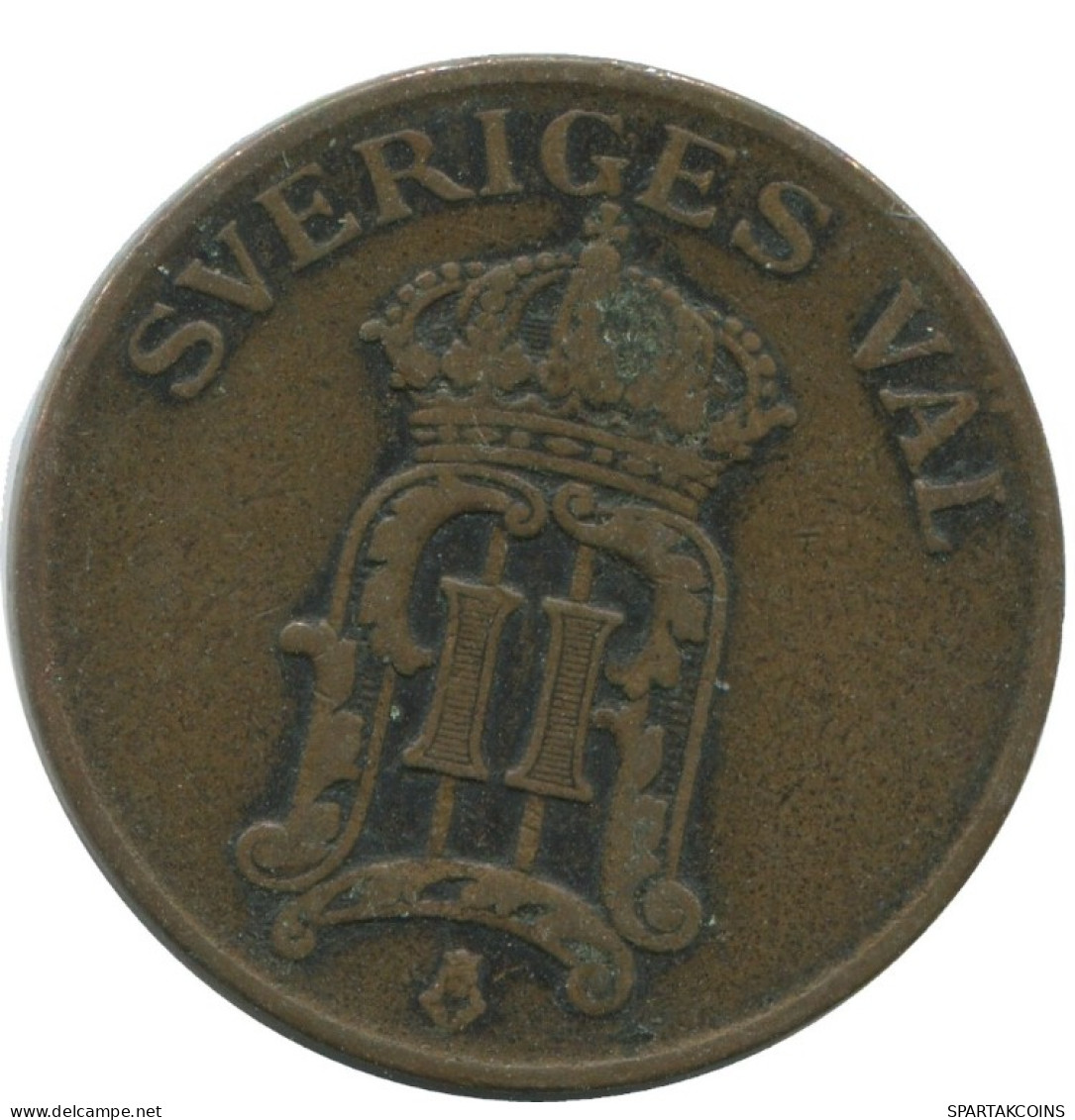 2 ORE 1906 SWEDEN Coin #AC985.2.U.A - Sweden