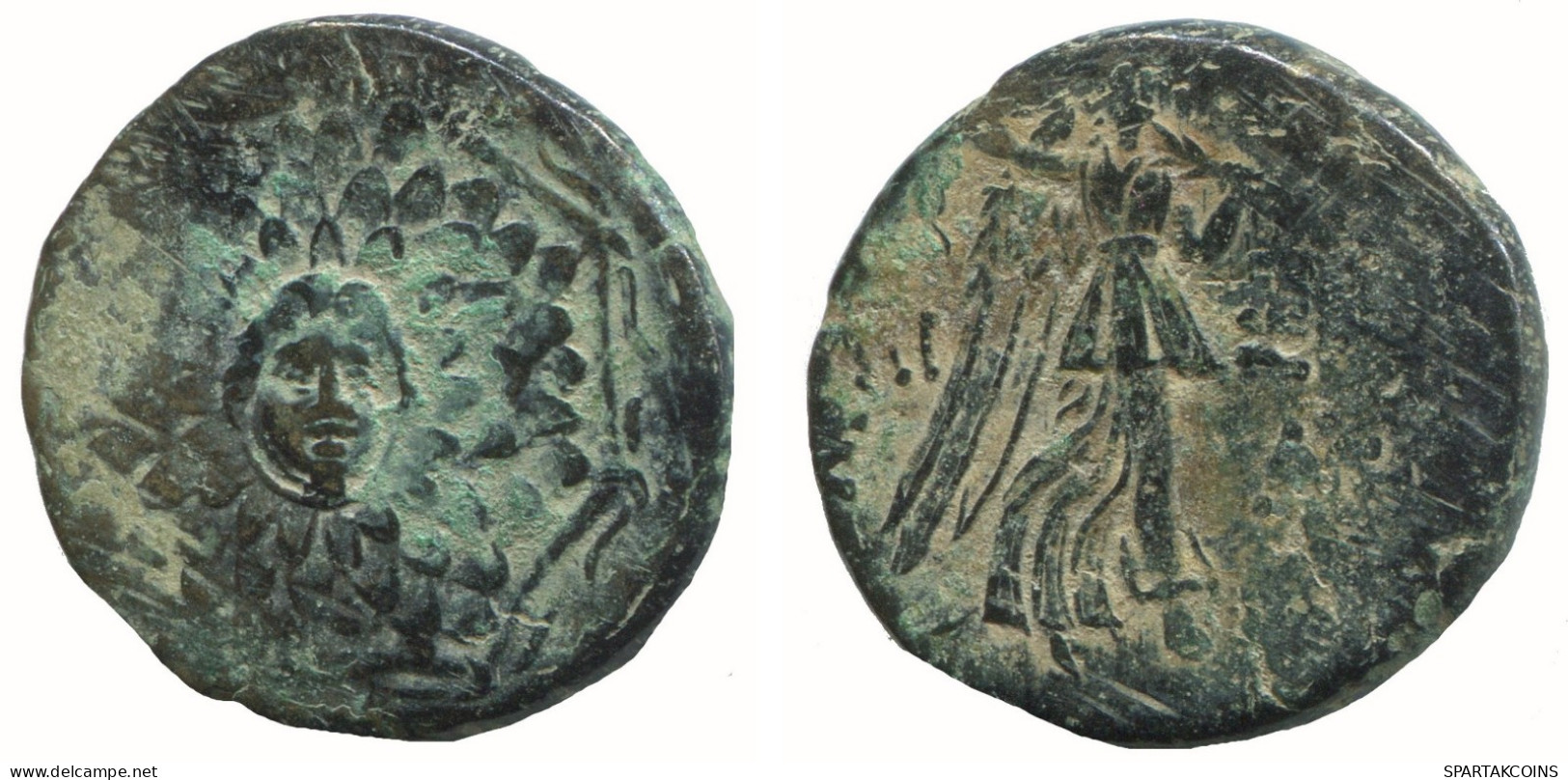 AMISOS PONTOS 100 BC Aegis With Facing Gorgon 7.3g/23mm #NNN1521.30.F.A - Greek