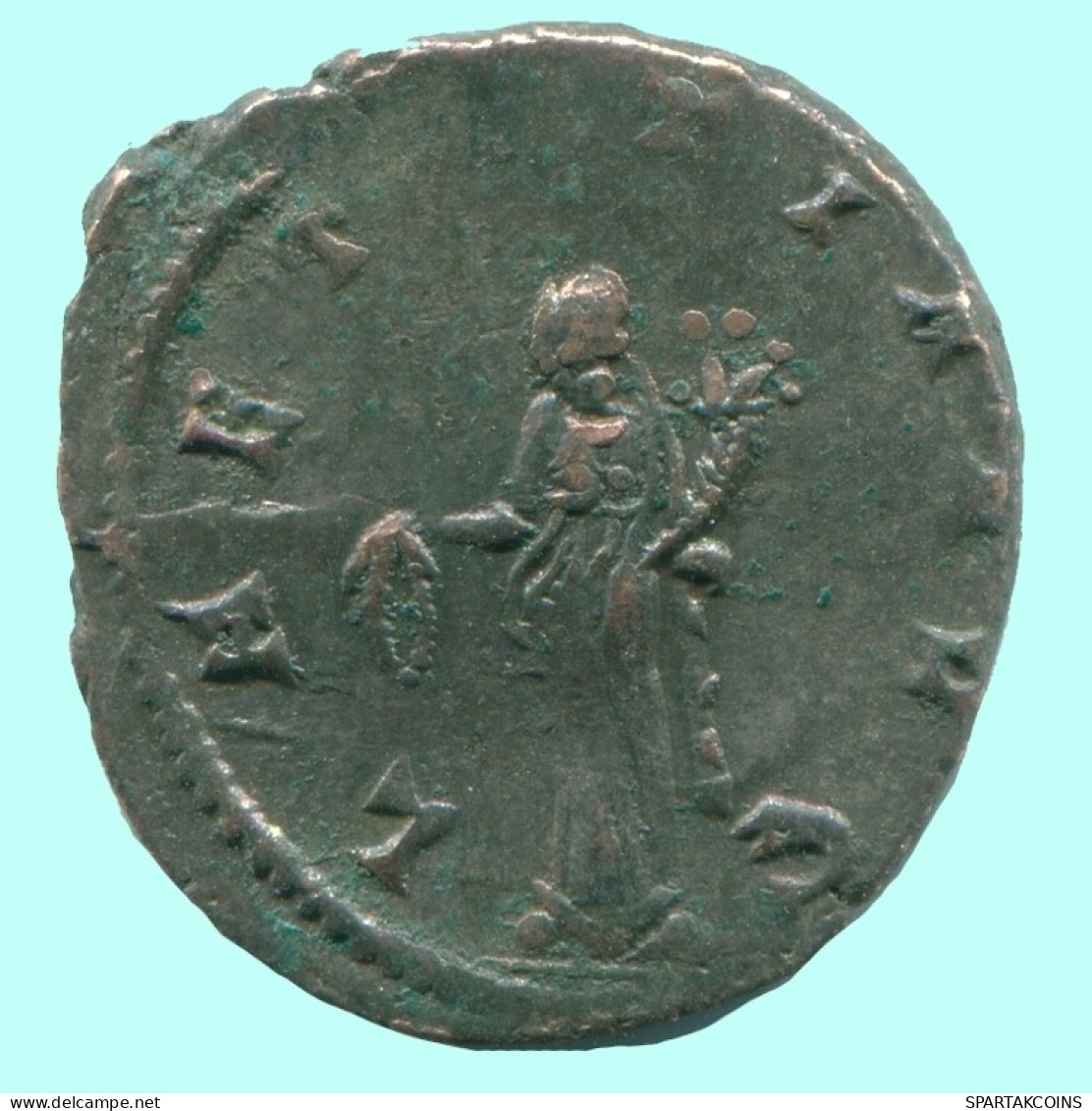CLAUDIUS II GOTHICUS ANTONINIANUS SISCIA LAETITIA AVG 3.2g/20mm #ANC13080.17.E.A - Der Soldatenkaiser (die Militärkrise) (235 / 284)