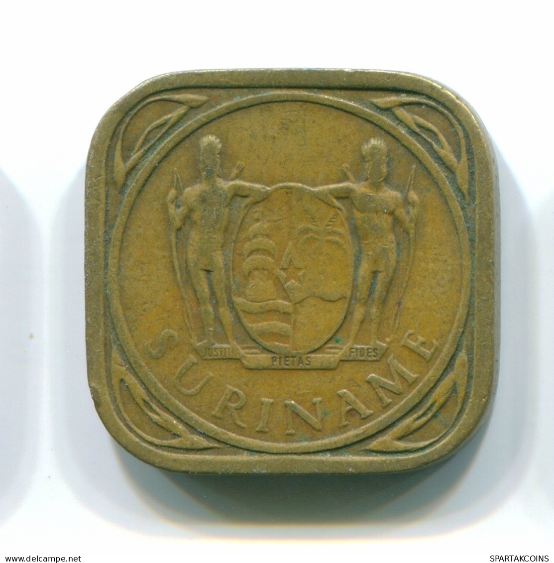 5 CENTS 1962 SURINAM NIEDERLANDE Nickel-Brass Koloniale Münze #S12639.D.A - Surinam 1975 - ...