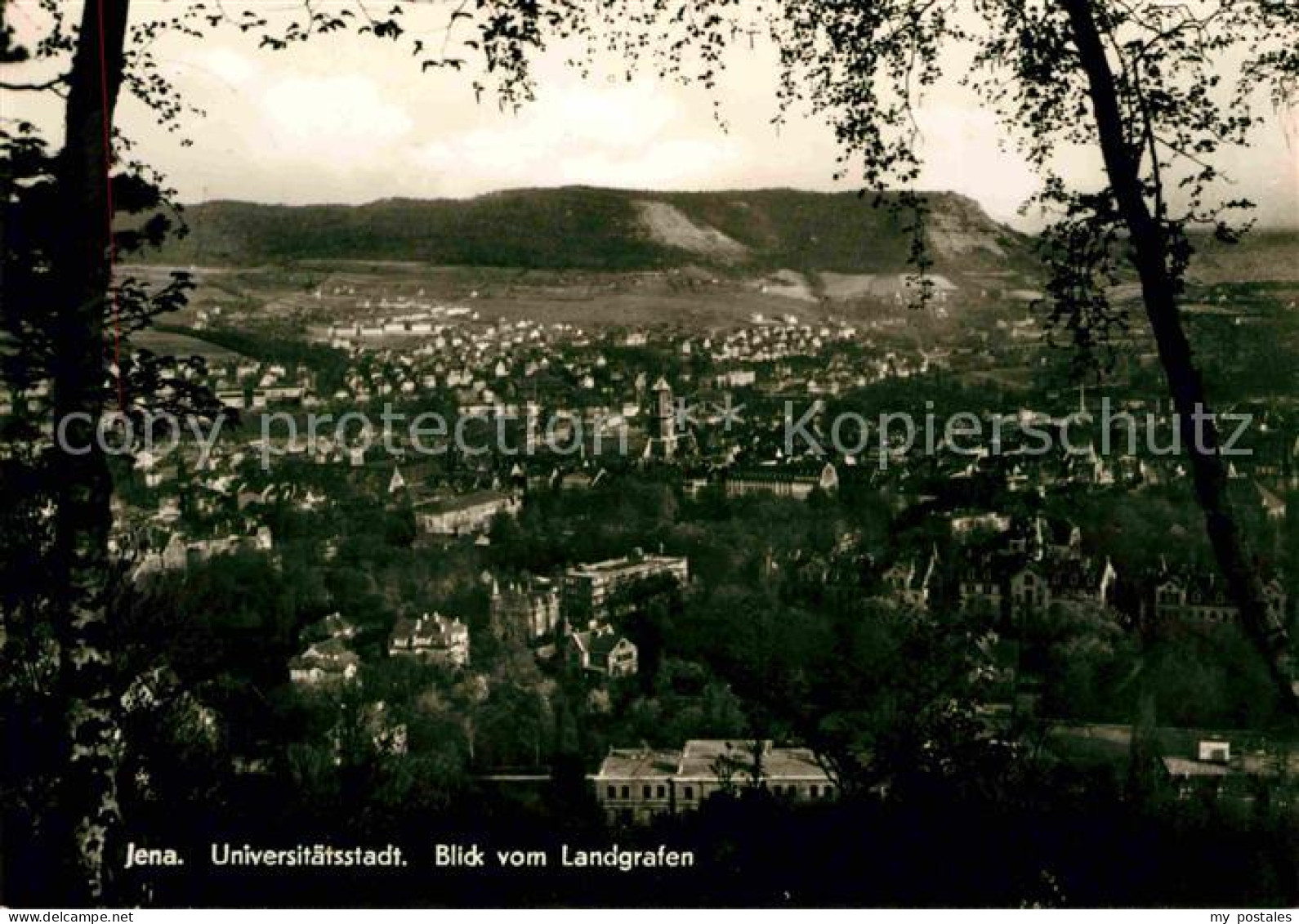 72633327 Jena Thueringen Universitaetsstadt Blick Vom Landgrafen Jena - Jena