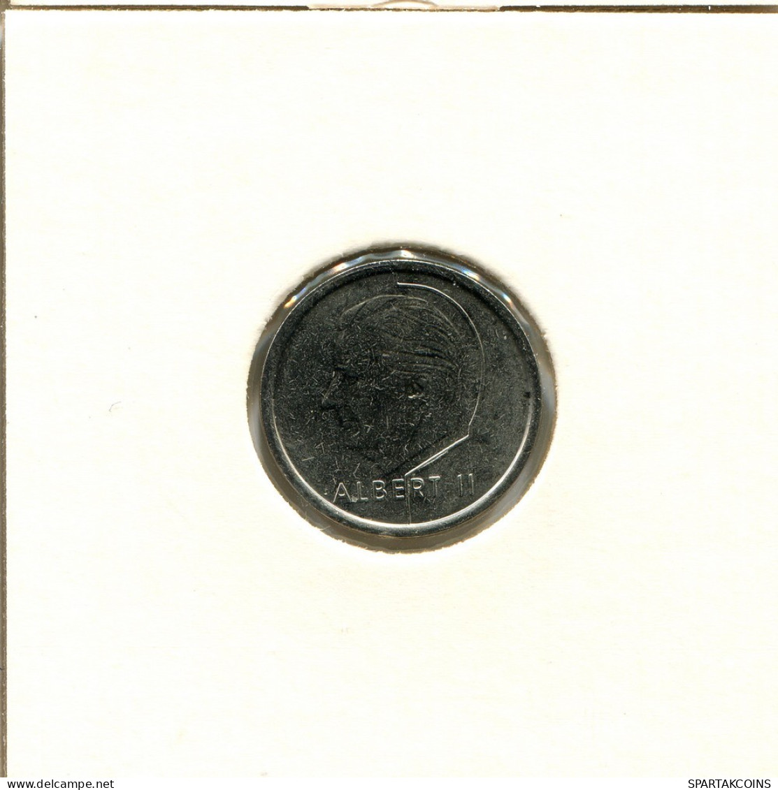 1 FRANC 1997 Französisch Text BELGIEN BELGIUM Münze #AU112.D.A - 1 Franc