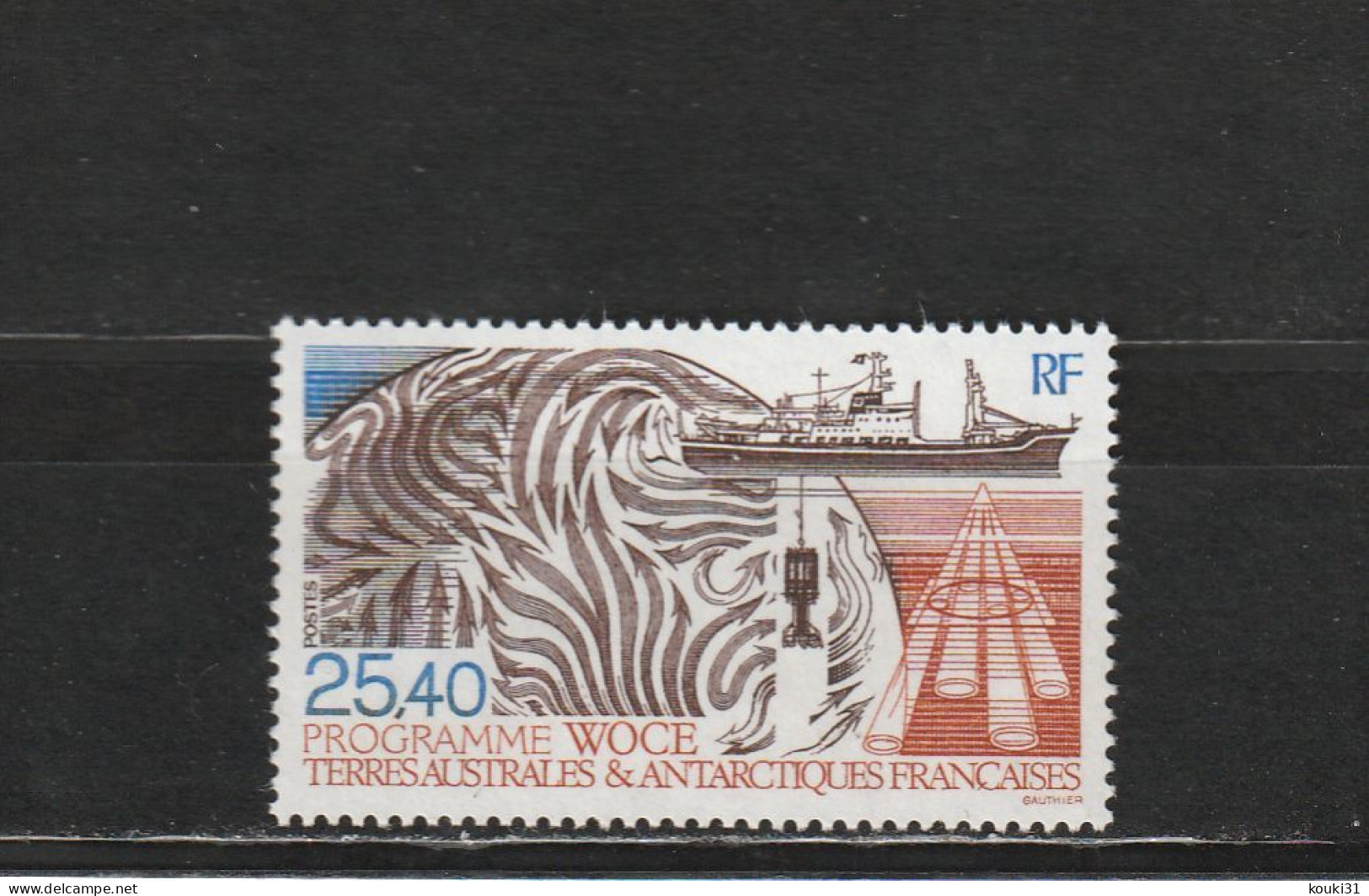 TAAF YT 170 ** : Recherche Sur Les Courants - 1992 - Unused Stamps