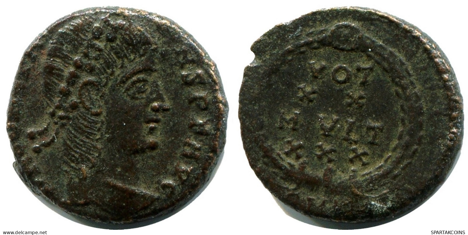 CONSTANS MINTED IN CYZICUS FROM THE ROYAL ONTARIO MUSEUM #ANC11654.14.D.A - The Christian Empire (307 AD To 363 AD)