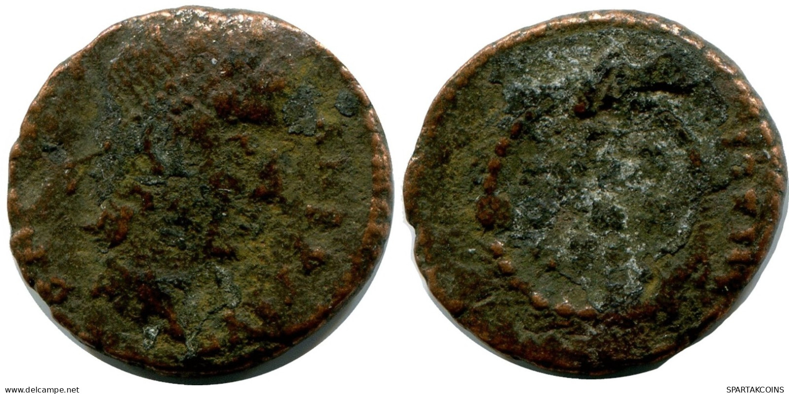 ROMAN Coin MINTED IN ALEKSANDRIA FOUND IN IHNASYAH HOARD EGYPT #ANC10156.14.D.A - L'Empire Chrétien (307 à 363)