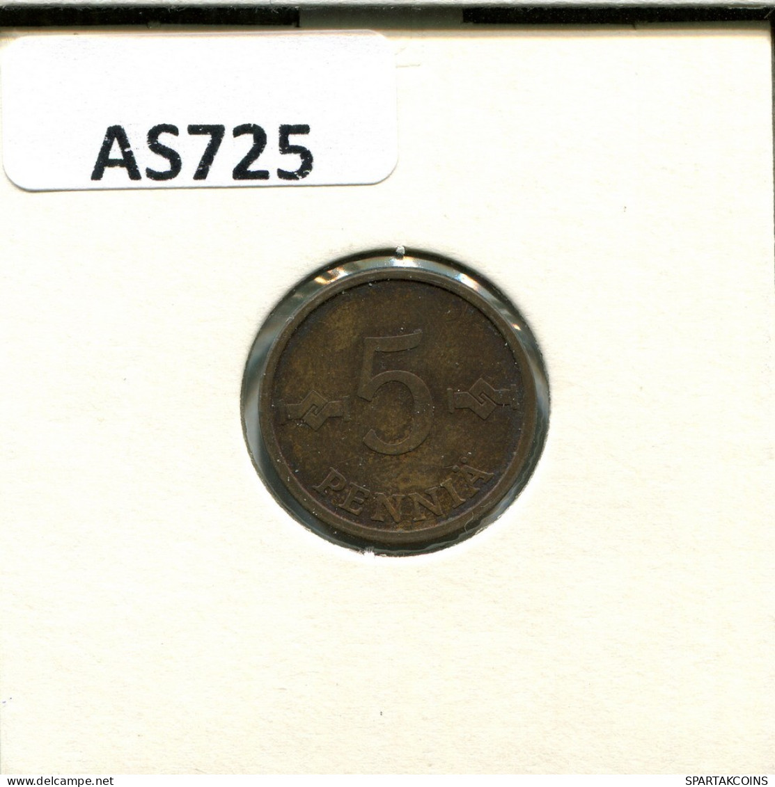 5 PENNYA 1975 FINLAND Coin #AS725.U.A - Finlande
