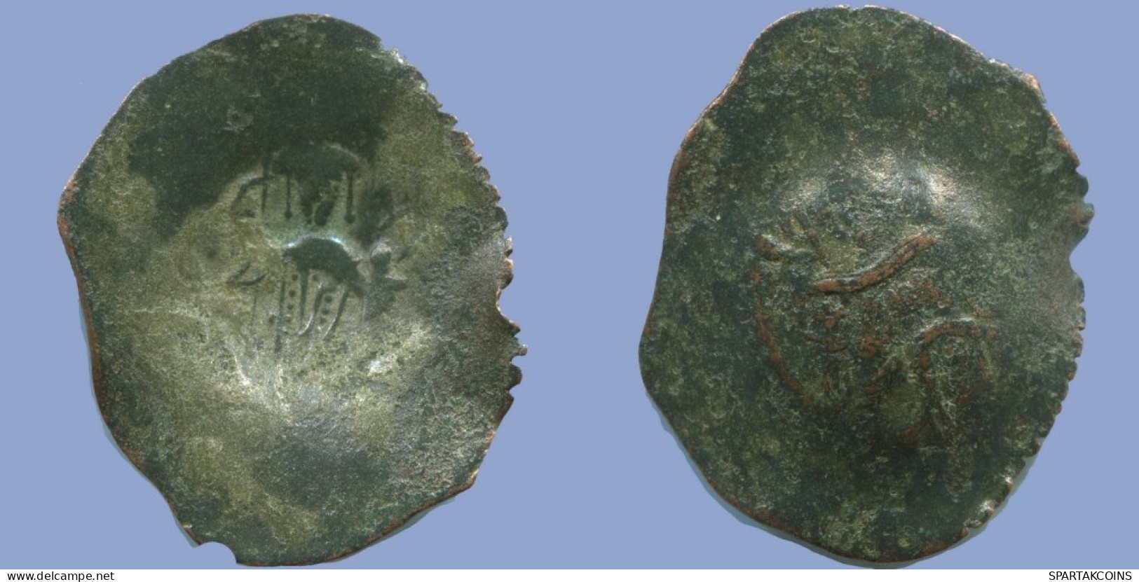 ALEXIOS III ANGELOS ASPRON TRACHY BILLON BYZANTINE Coin 1.6g/25mm #AB457.9.U.A - Byzantines