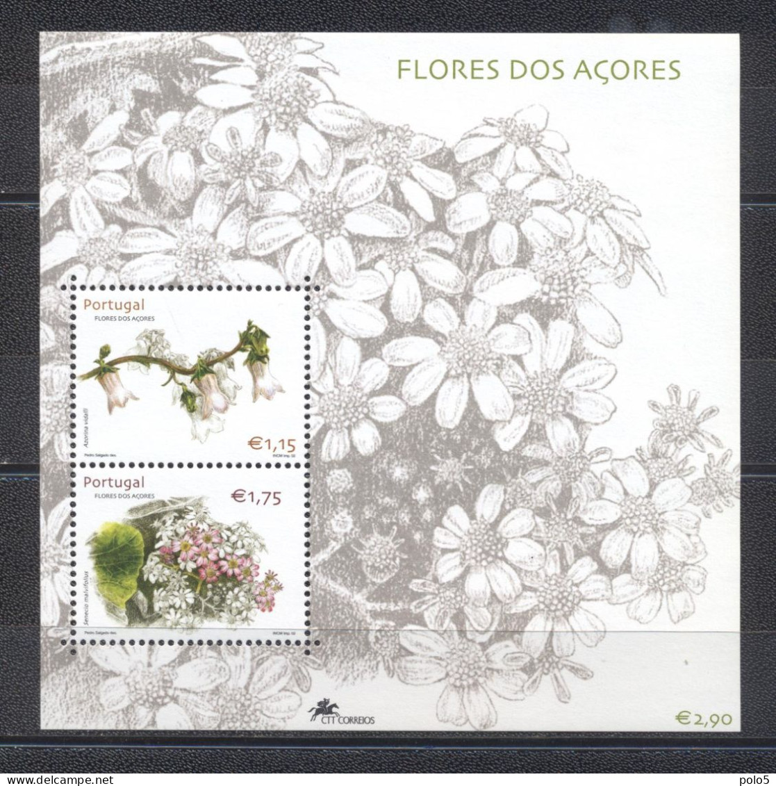 Açores 2002- Native Plants M/Sheet - Açores