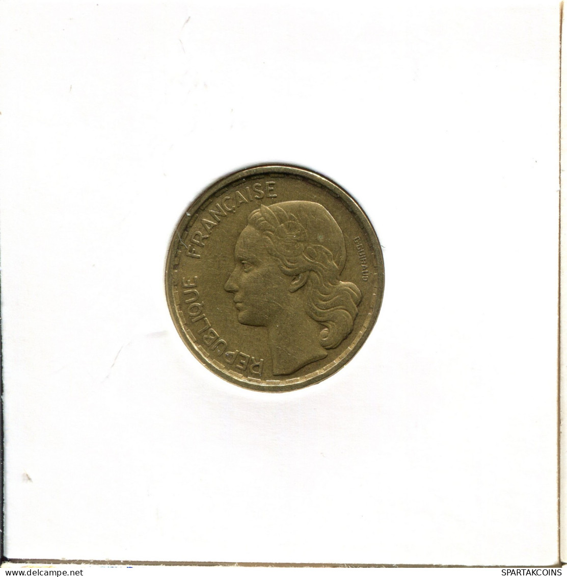 10 FRANCS 1951 FRANCE Coin #AW409.U.A - 10 Francs