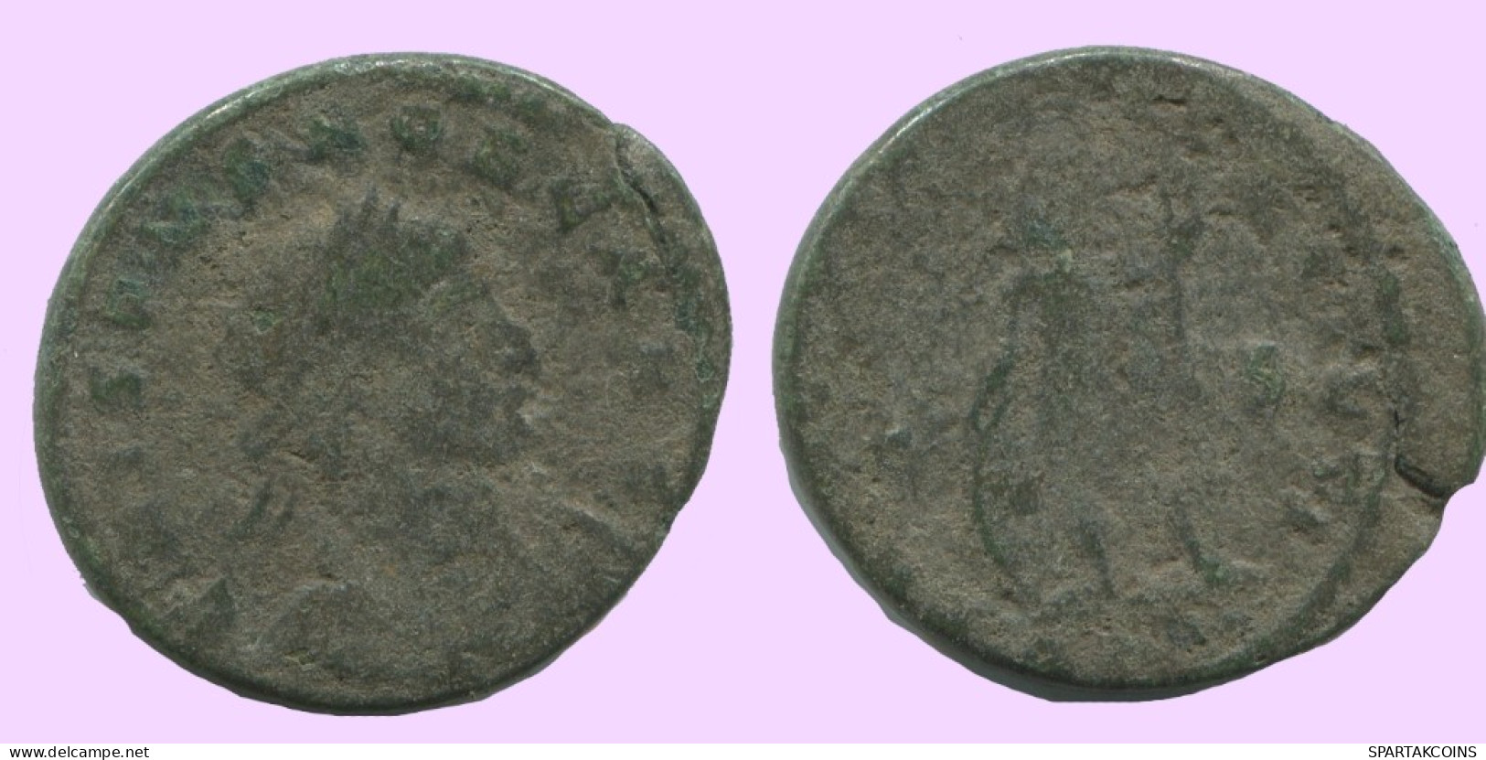 LATE ROMAN IMPERIO Follis Antiguo Auténtico Roman Moneda 3g/20mm #ANT2102.7.E.A - La Caduta Dell'Impero Romano (363 / 476)